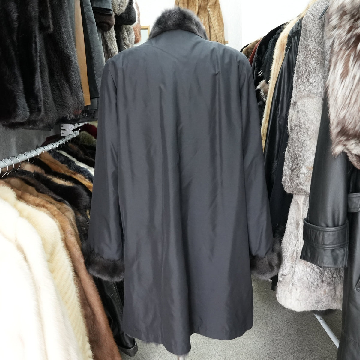 Russian Squirrel Reversible Coat- Genuine Vintage Fur From Japan