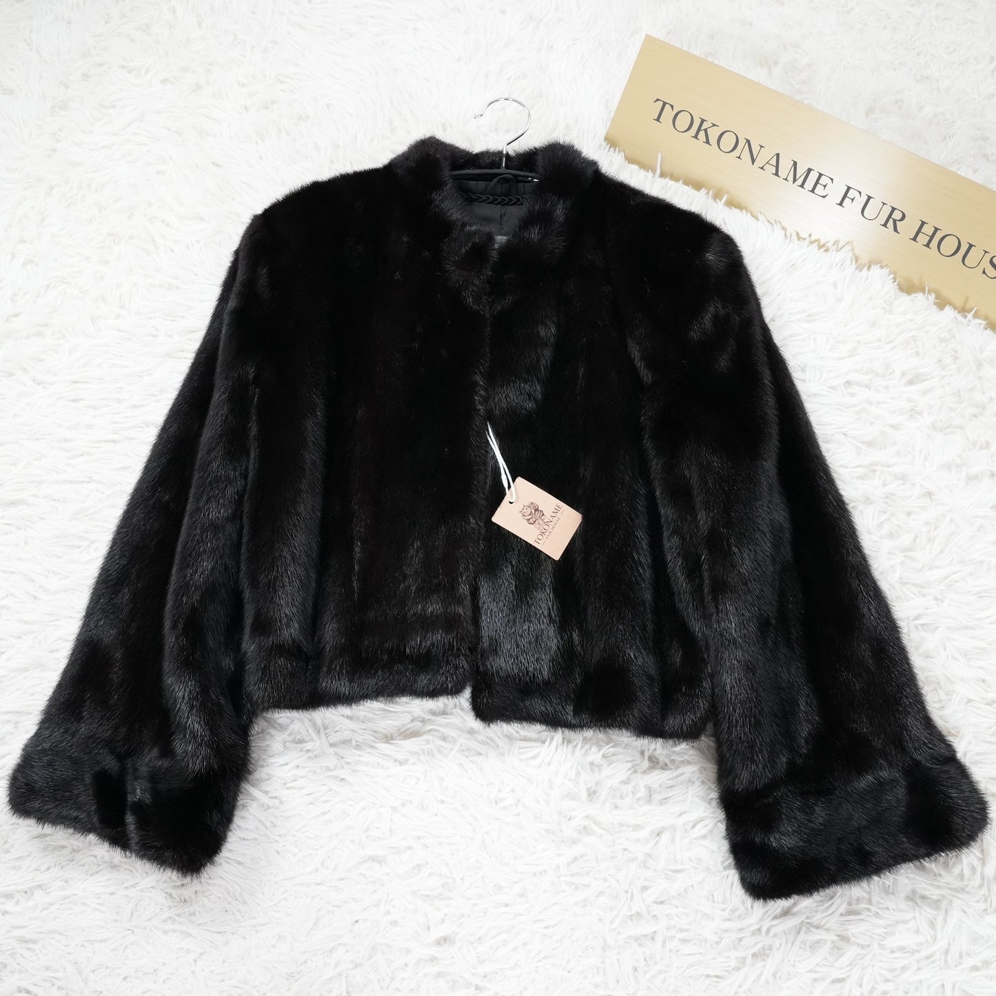 SAGA MINK cropd Jacket - Genuine Vintage Fur From Japan
