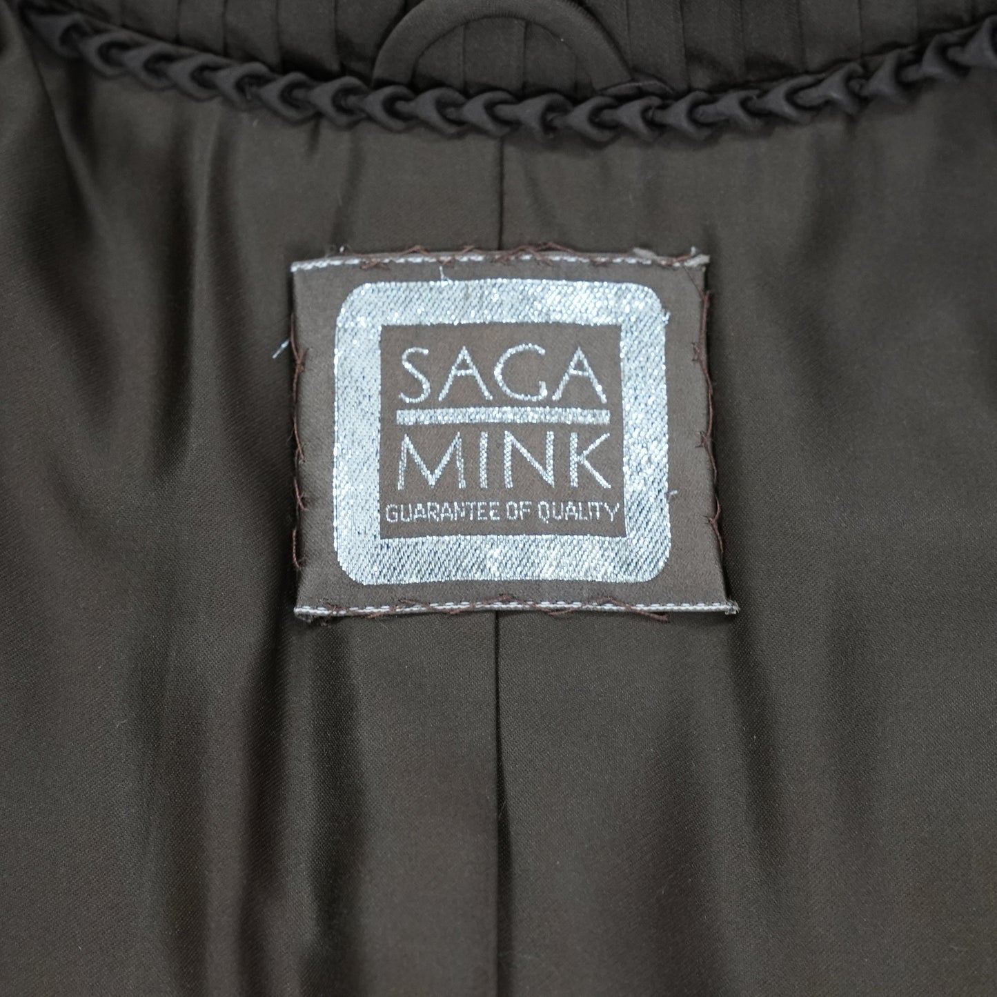 Demi Buff Mink Jacket SAGA MINK - Genuine Vintage Fur From Japan