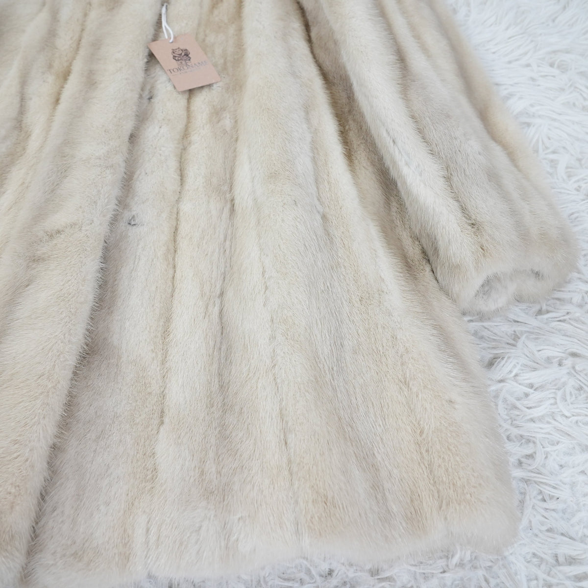 Azurene Mink Fur Coat EMBA - Genuine Vintage Fur From Japan