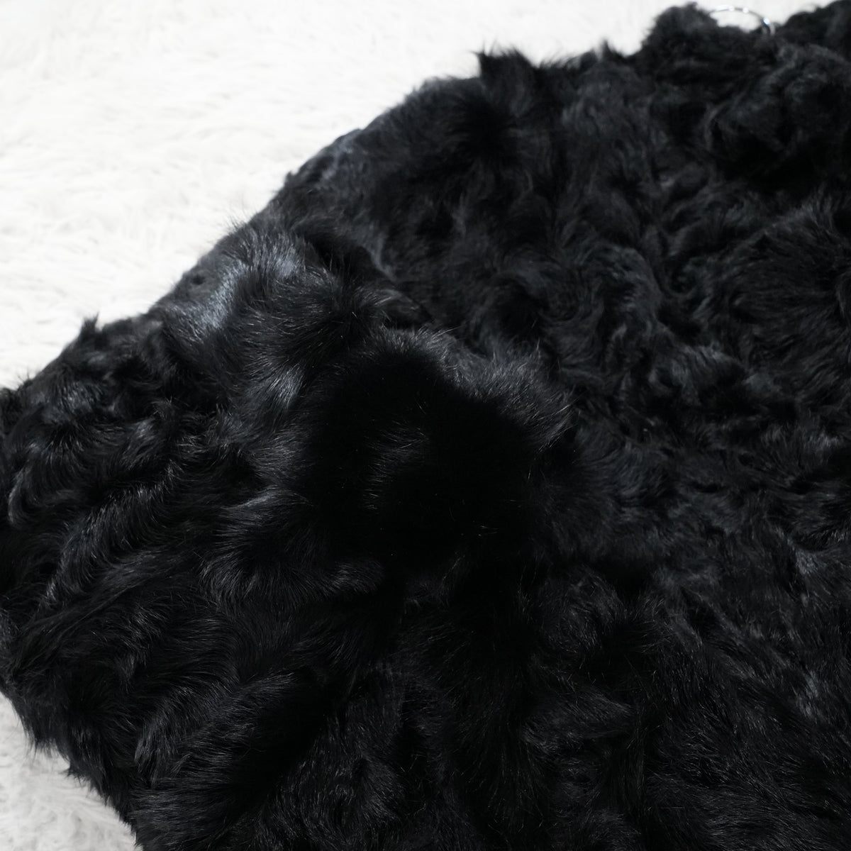 Chekiang Lamb Fur Long Coat DAMA collection - Genuine Vintage Fur Japan