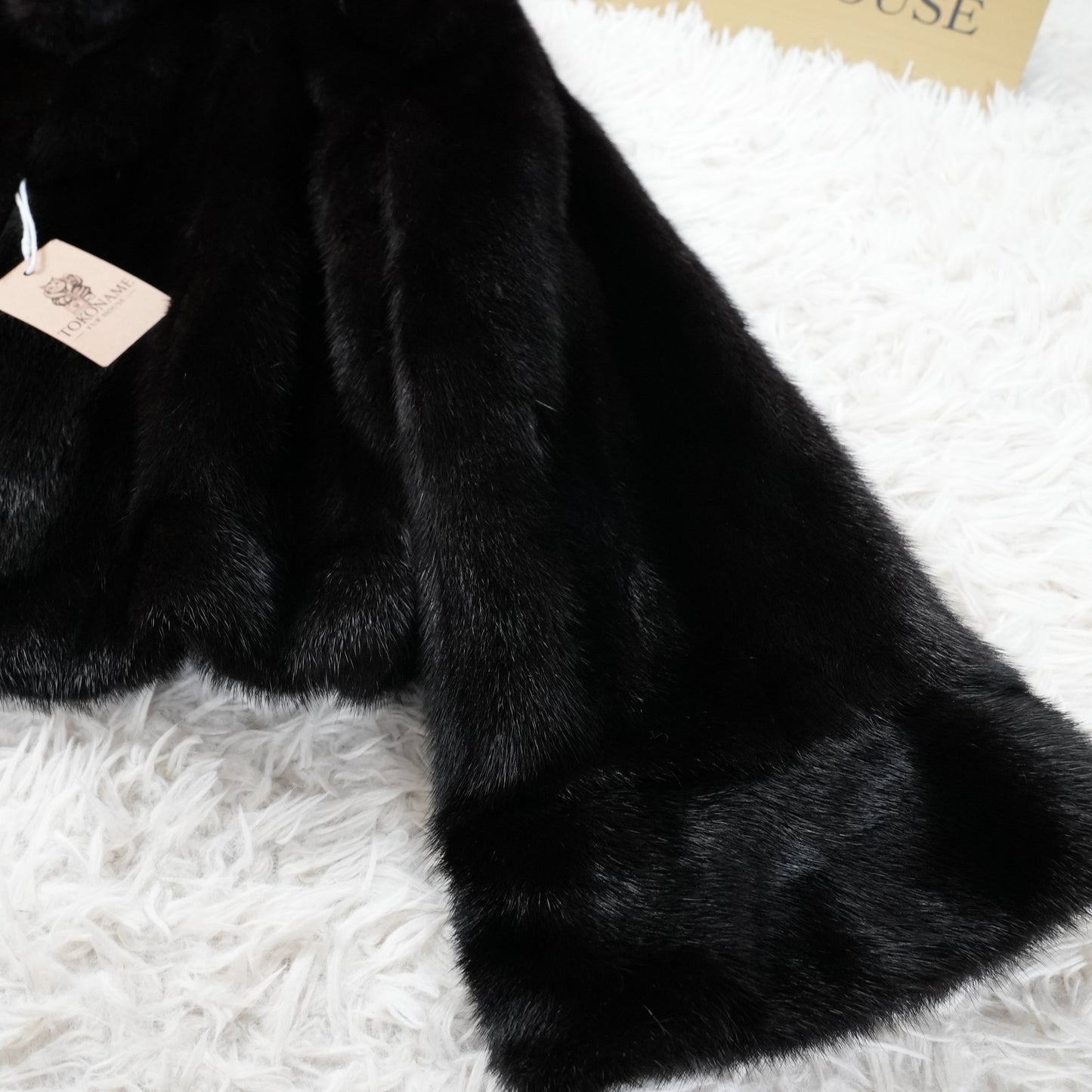 SAGA MINK cropd Jacket - Genuine Vintage Fur From Japan
