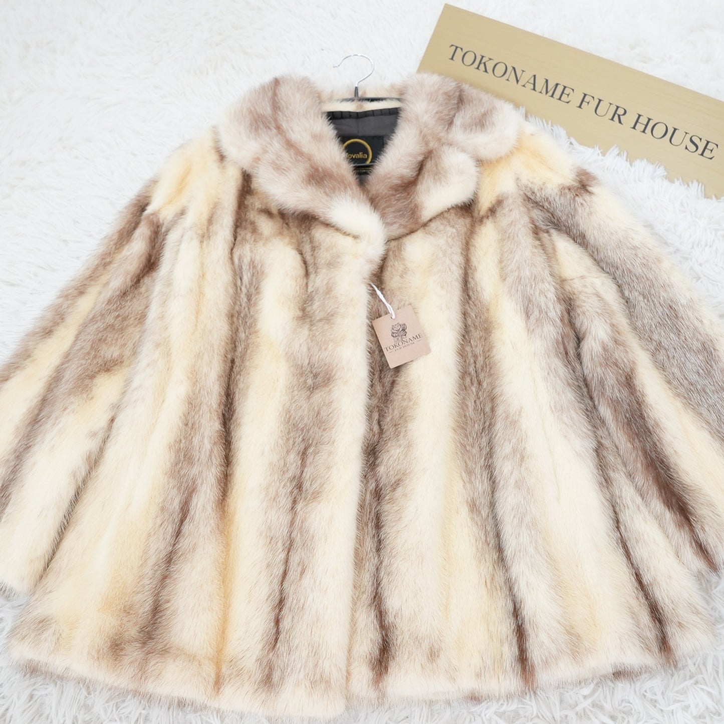 Cross Mink Jacket Genuine Vintage Fur Japan