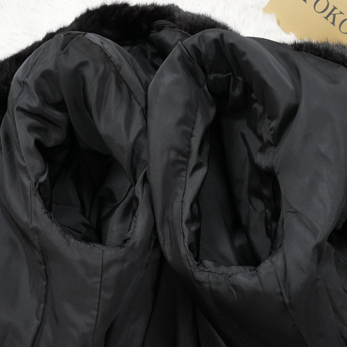 Dark Mink Zip Up Jacket - Genuine Vintage Fur From Japan
