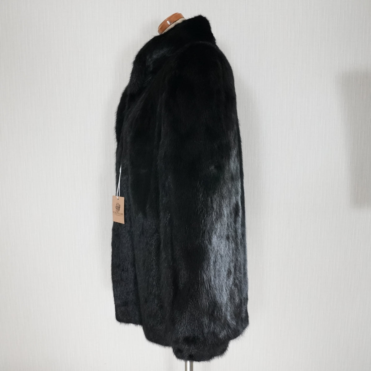 SAGA Mink Fur Coat Soft Leather - Genuine Vintage Fur From Japan