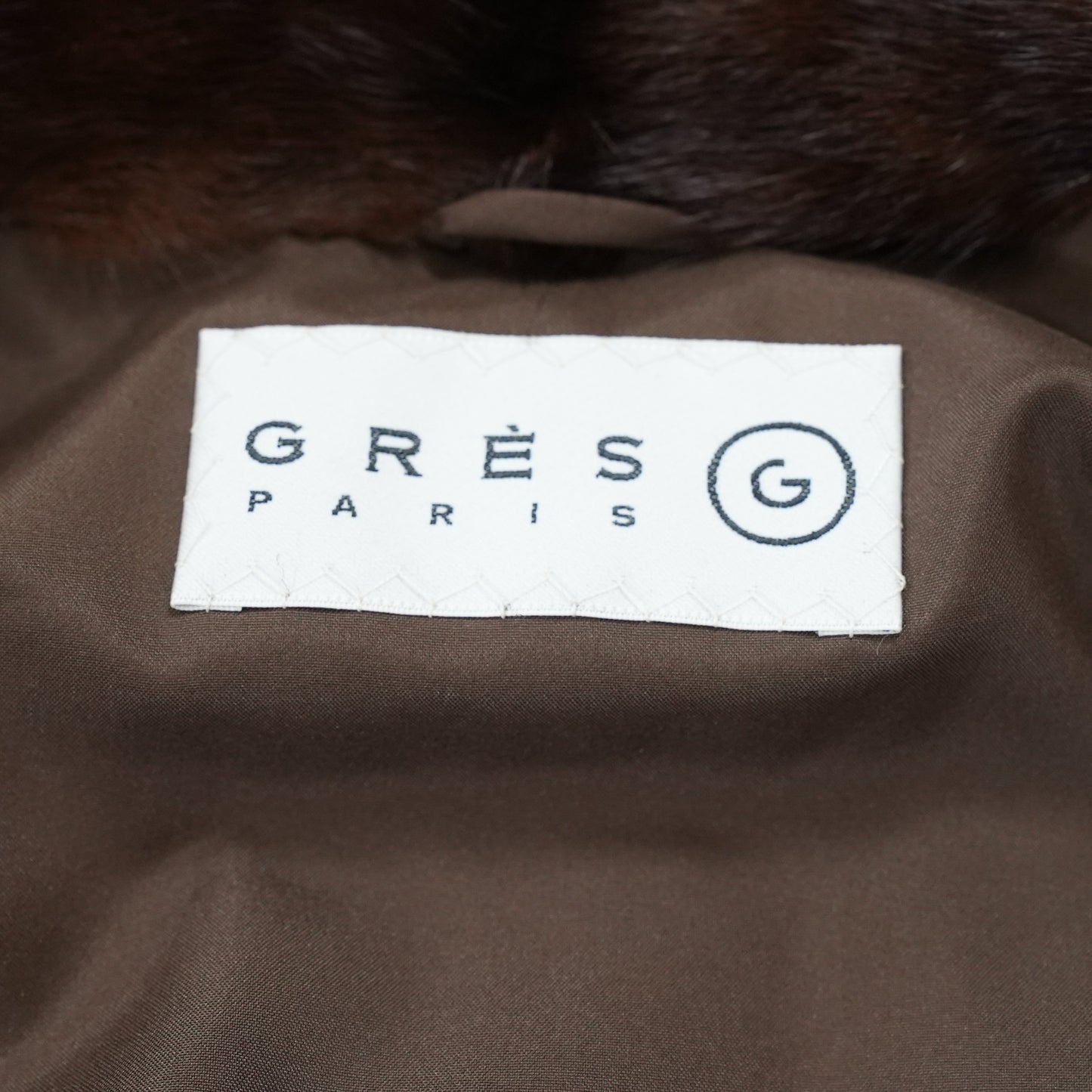Shaved Mink and Mink Fur Trim Jacket GRES PARIS SAGAMINK - Genuine Vintage Fur From Japan