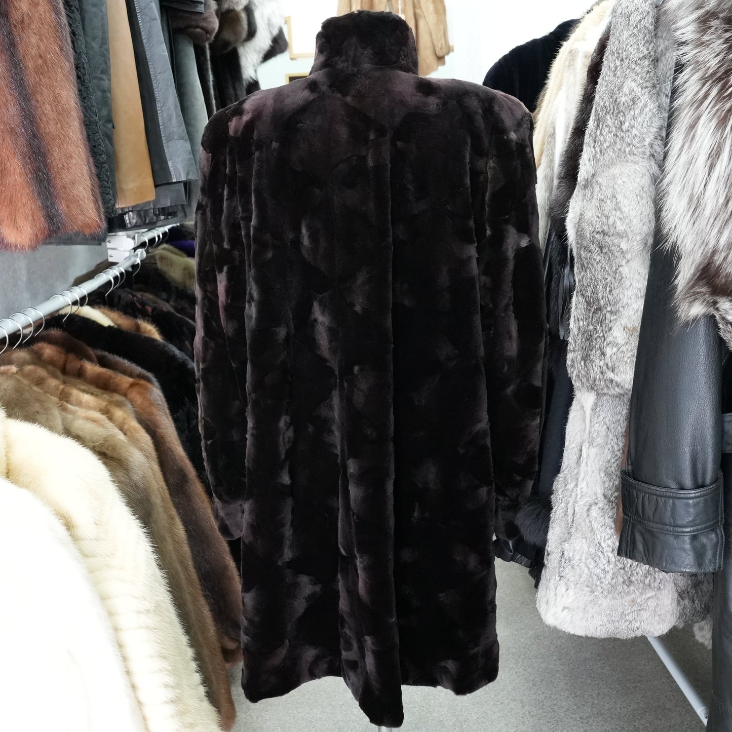 Shaved Mink Coat SAGA MINK - Genuine Vintage Fur From Japan