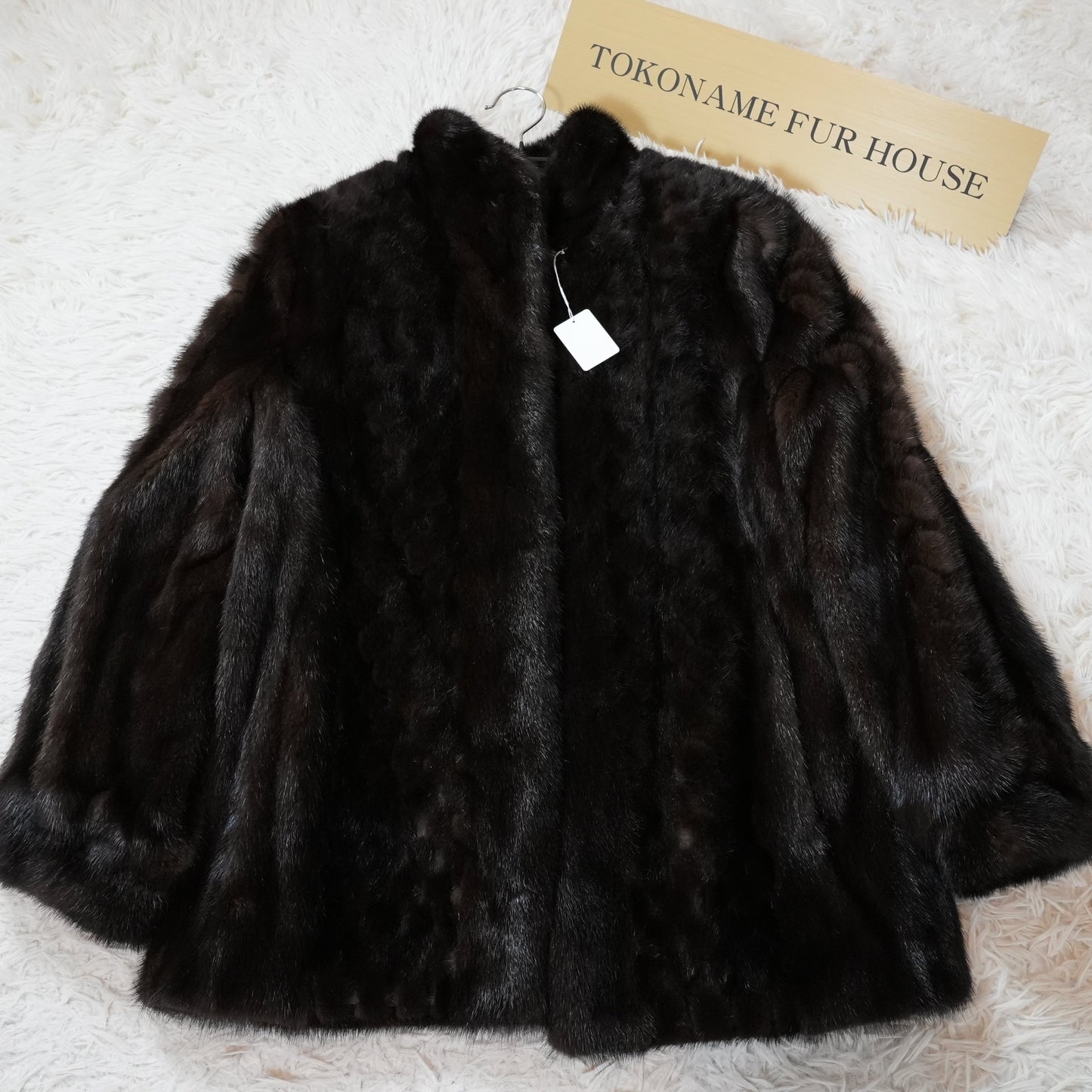 Dark Mink Jacket - Genuine Vintage Fur From Japan
