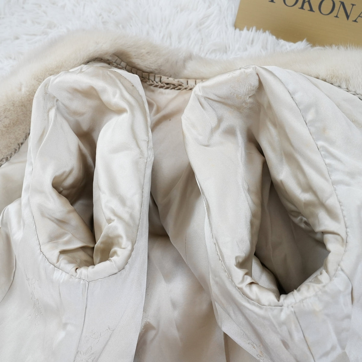 Azurene Mink Fur Coat - Genuine Vintage Fur From Japan