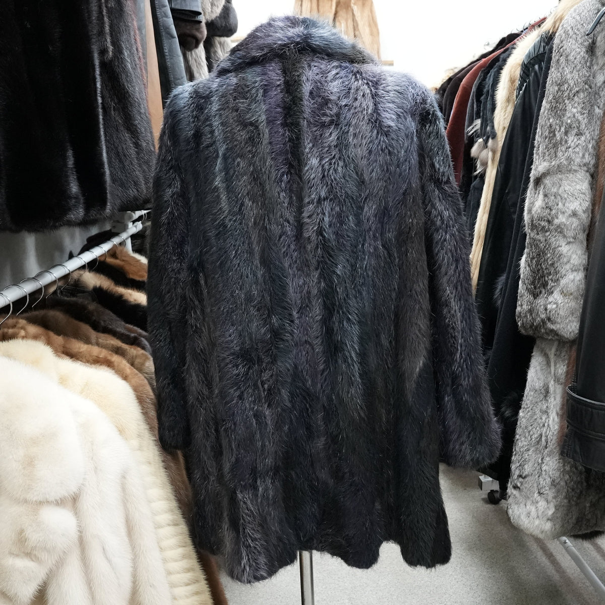 Nutria Fur Coat - Genuine Vintage Fur From Japan
