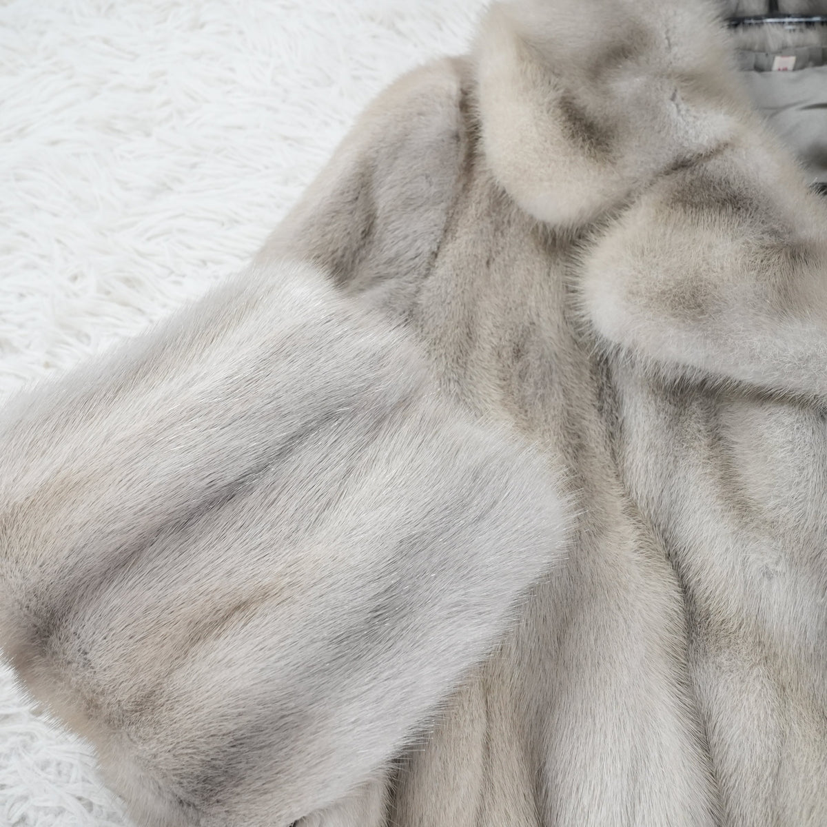 Sapphire Mink Fur Coat - Genuine Vintage Fur From Japan
