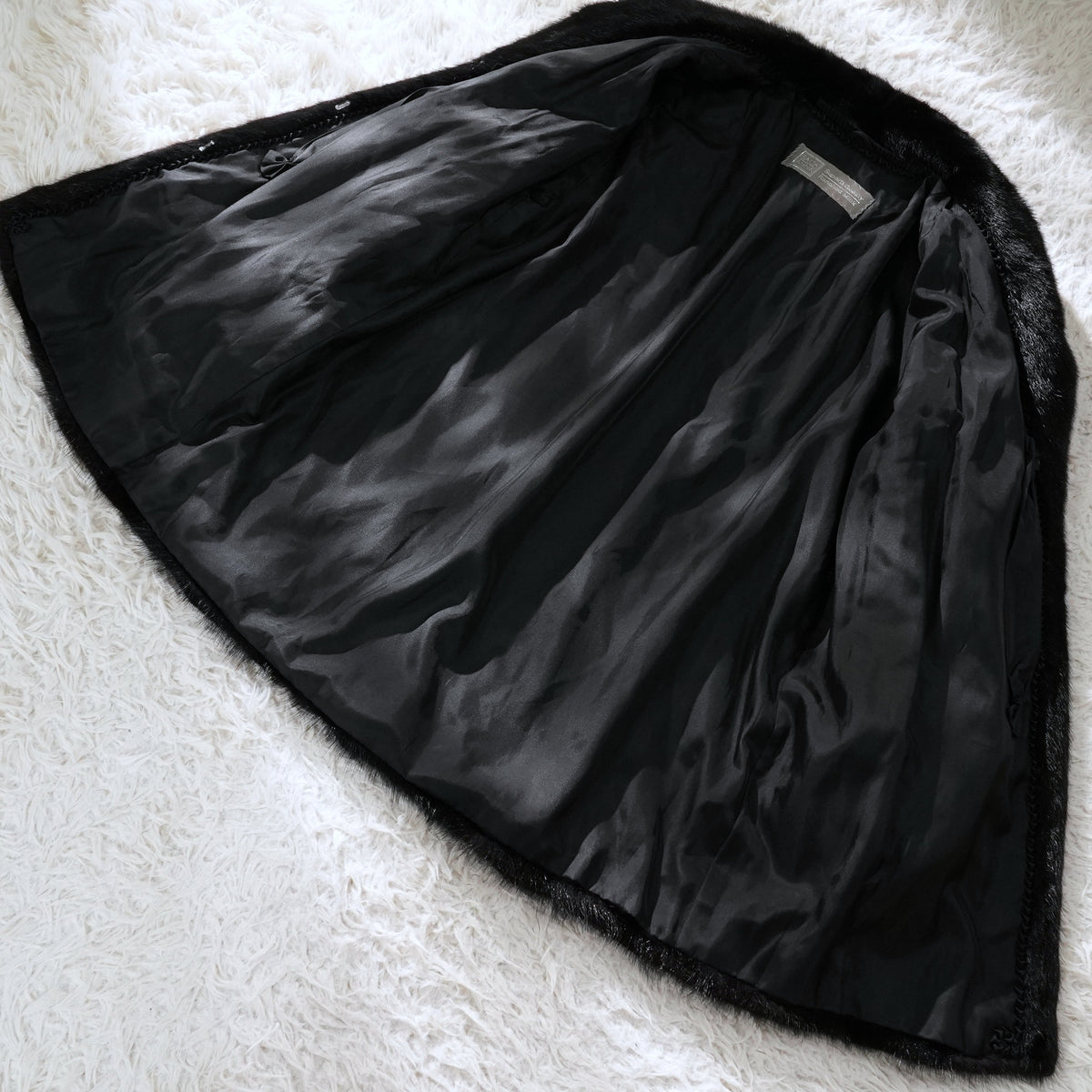 SAGA MINK Fur Coat Soft Leather - Genuine Vintage Fur From Japan