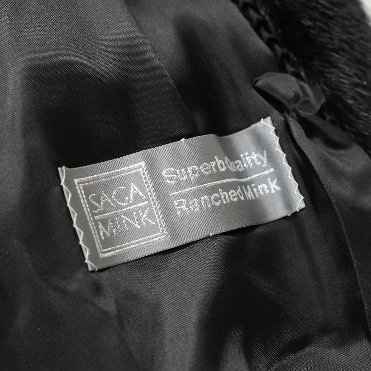 SAGA MINK Fur Coat - Genuine Vintage Fur From Japan