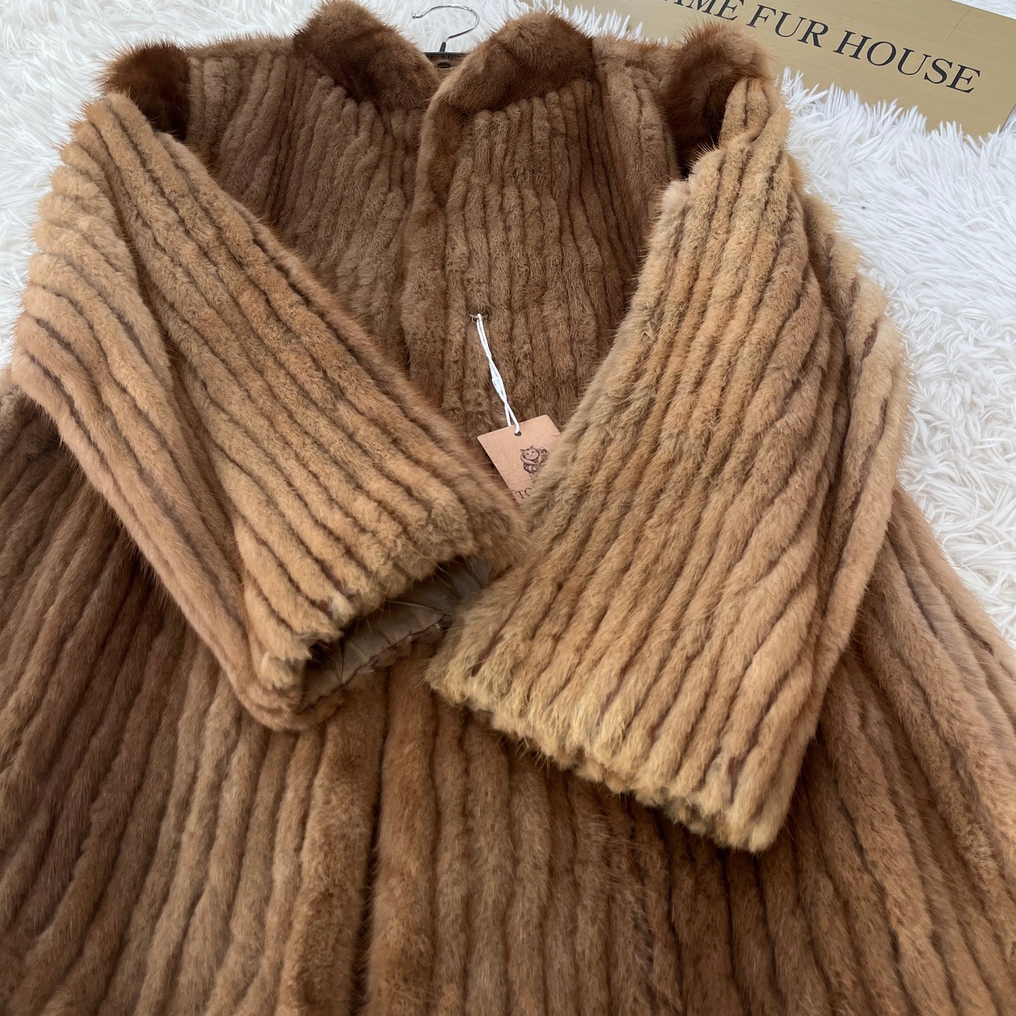 Demi Buff Mink Jacket Vintage Fur Japan