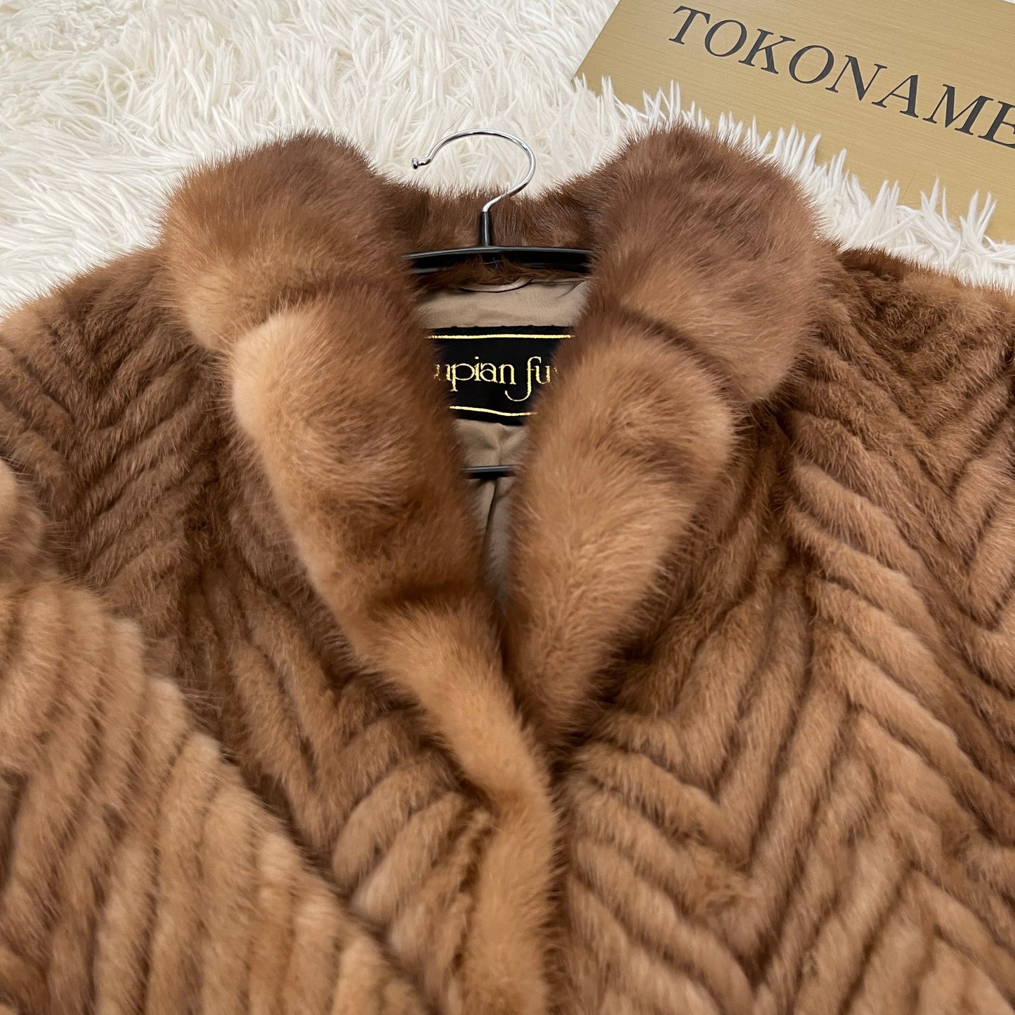 Demi Buff Mink Jacket Vintage Fur Japan