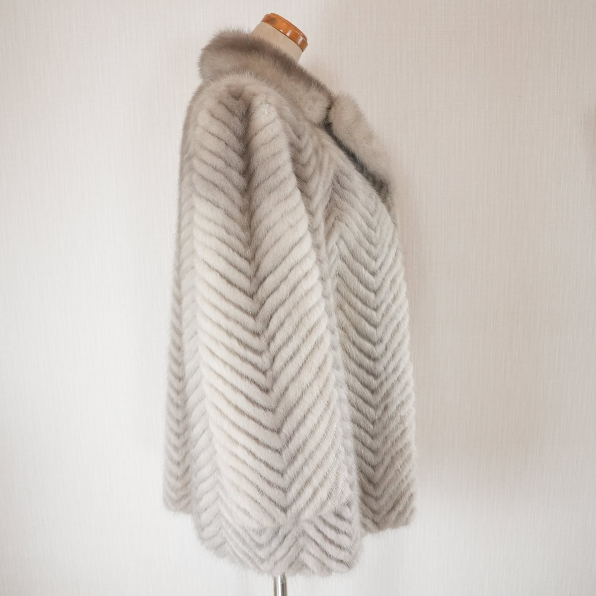 Pastel Mink Fur Coat - Genuine Vintage Fur From Japan