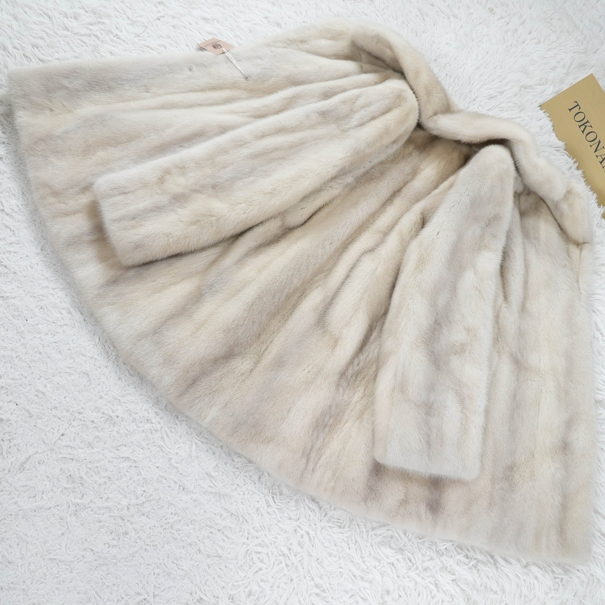Azurene Mink Fur Coat - Genuine Vintage Fur From Japan