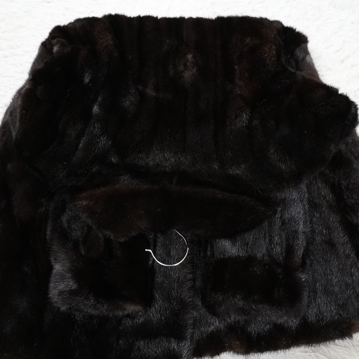 Dark Mink Long Coat SIBERIAN FUR STORE TOKYO - Genuine Vintage Fur From Japan