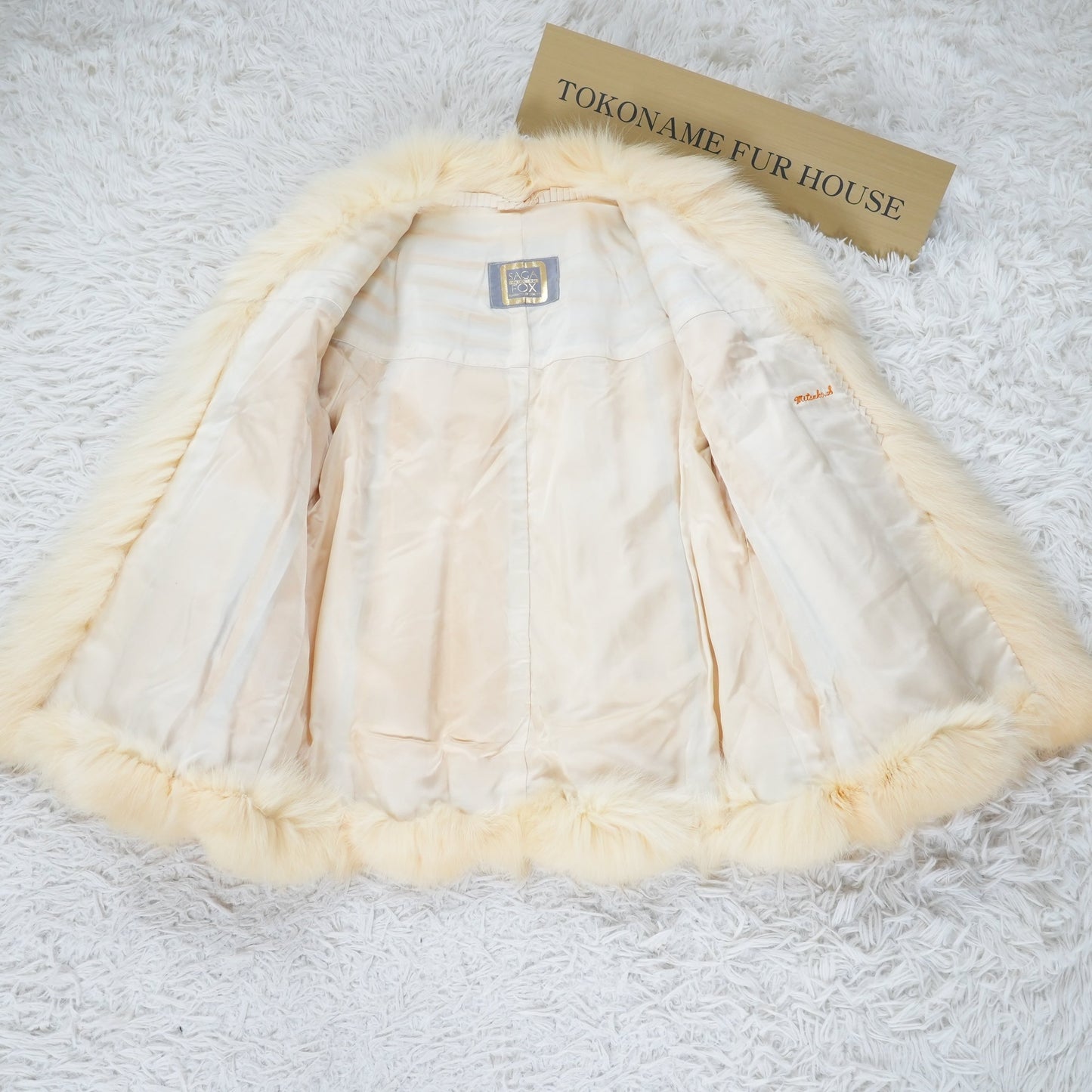 Shadow Fox Coat - Genuine Vintage Fur From Japan