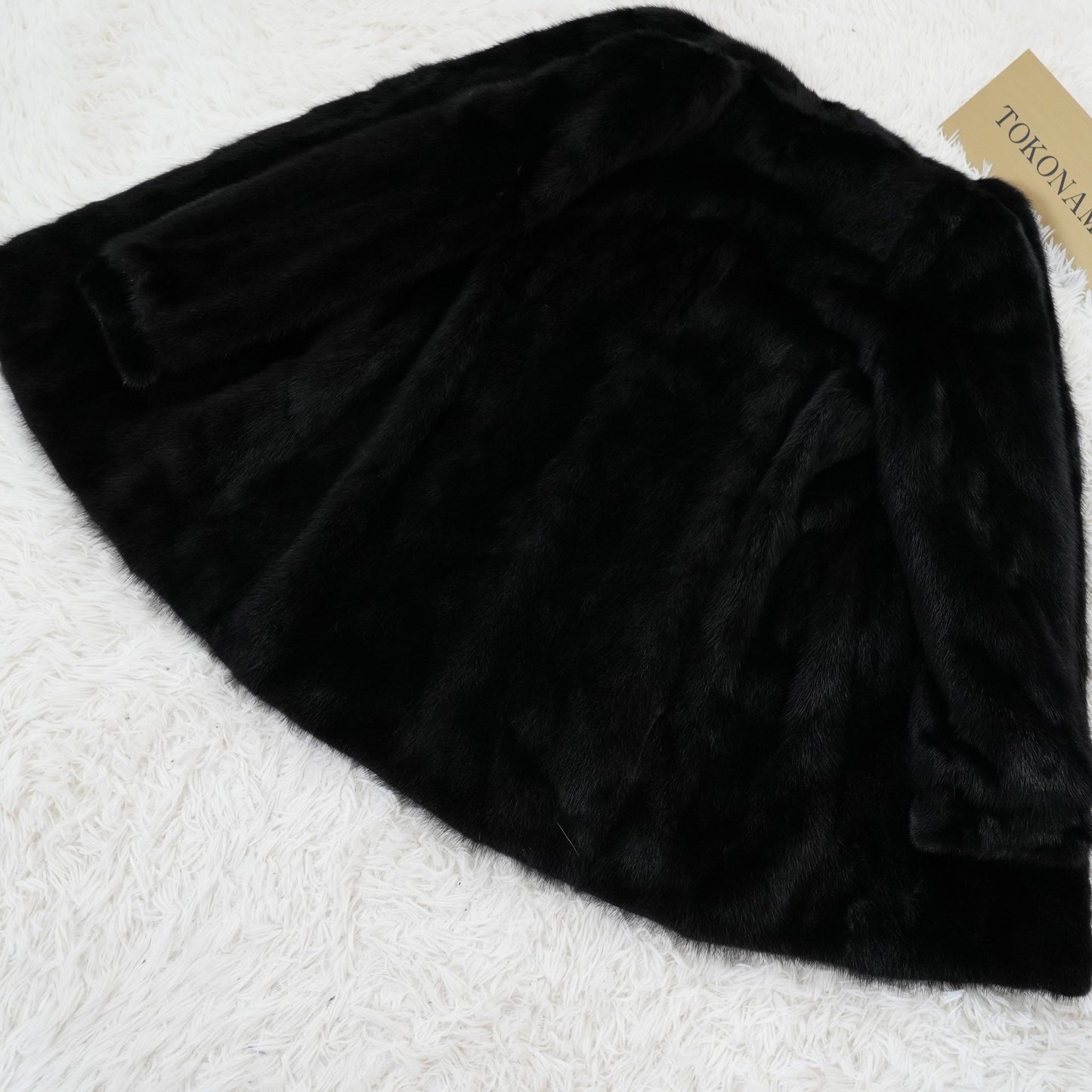 Black Mink Coat - SAGA MINK Vintage Fur Japan