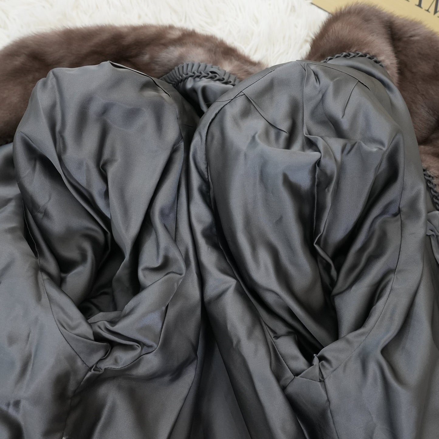 Blueiris Mink Fur Coat Genuine Vintage Fur Japan