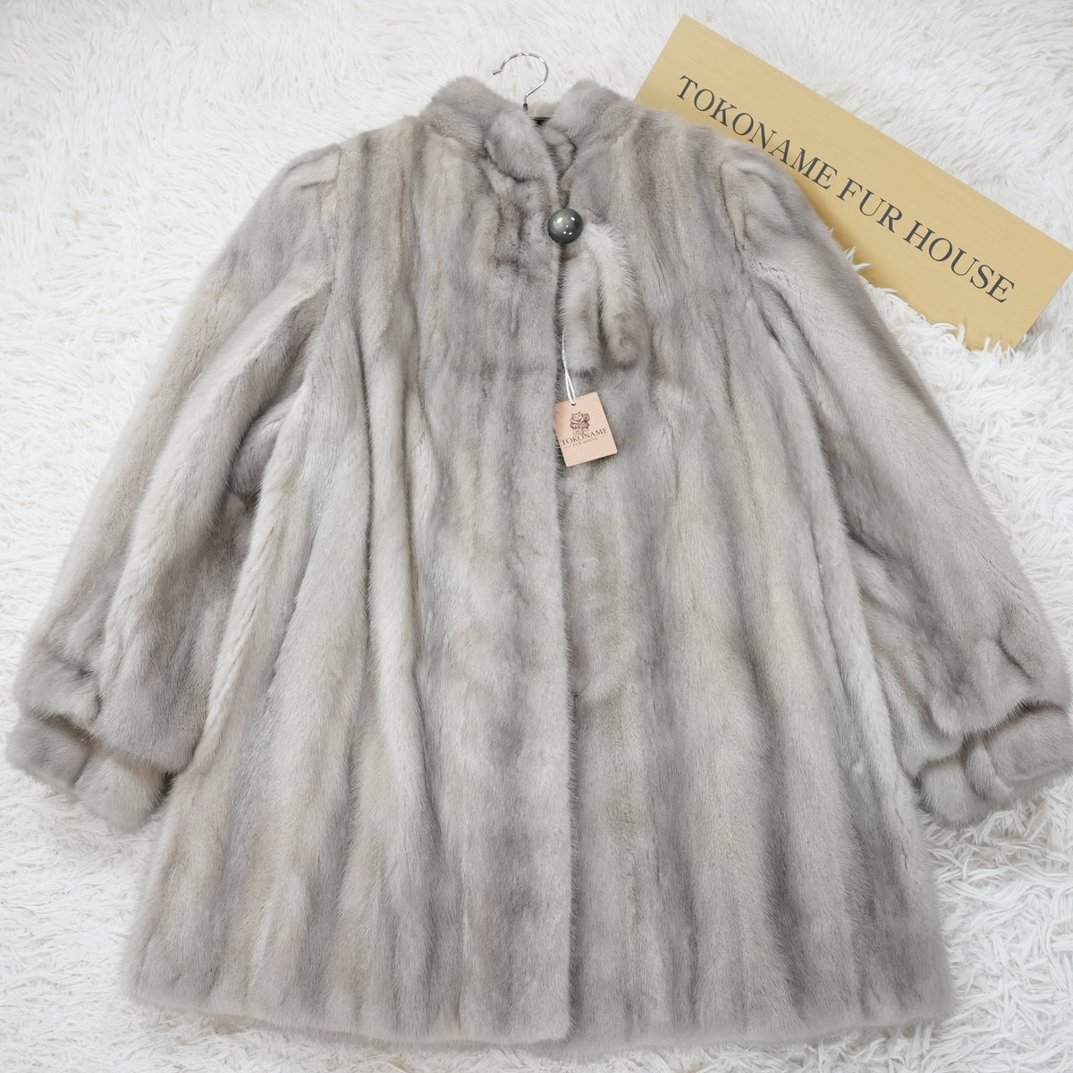 Sapphire Mink Fur Coat - Genuine Vintage Fur From Japan