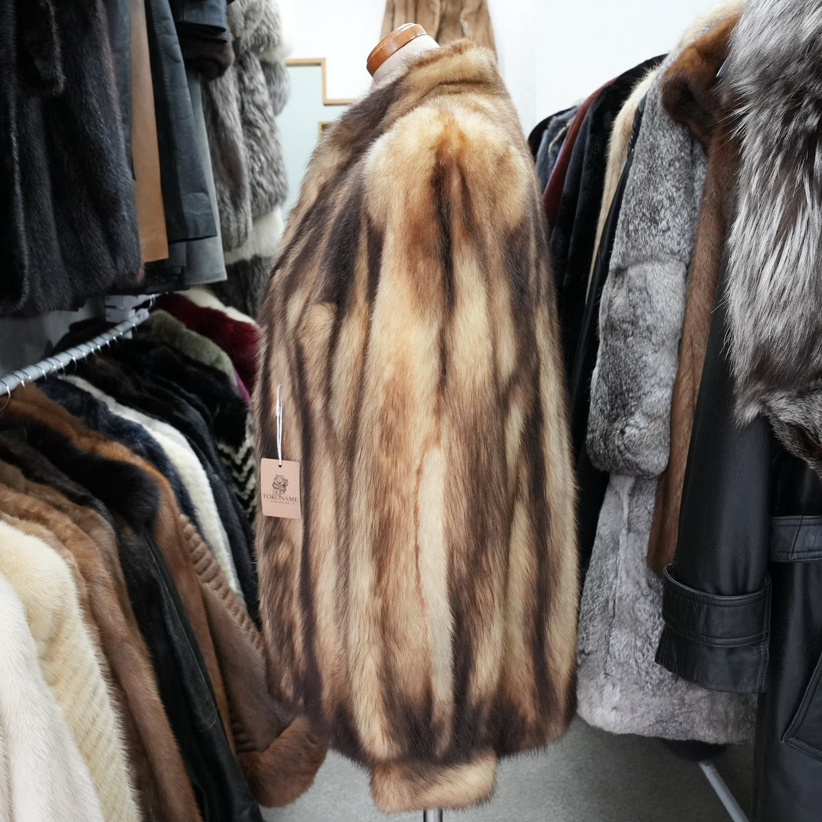 Fich Fur Jacket - Genuine Vintage Fur From Japan