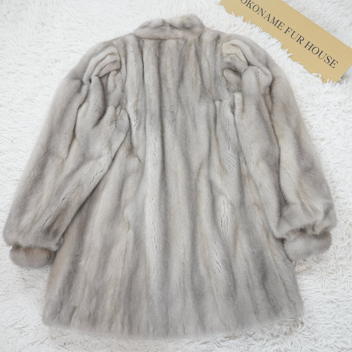Sapphire Mink Fur Coat - Genuine Vintage Fur From Japan