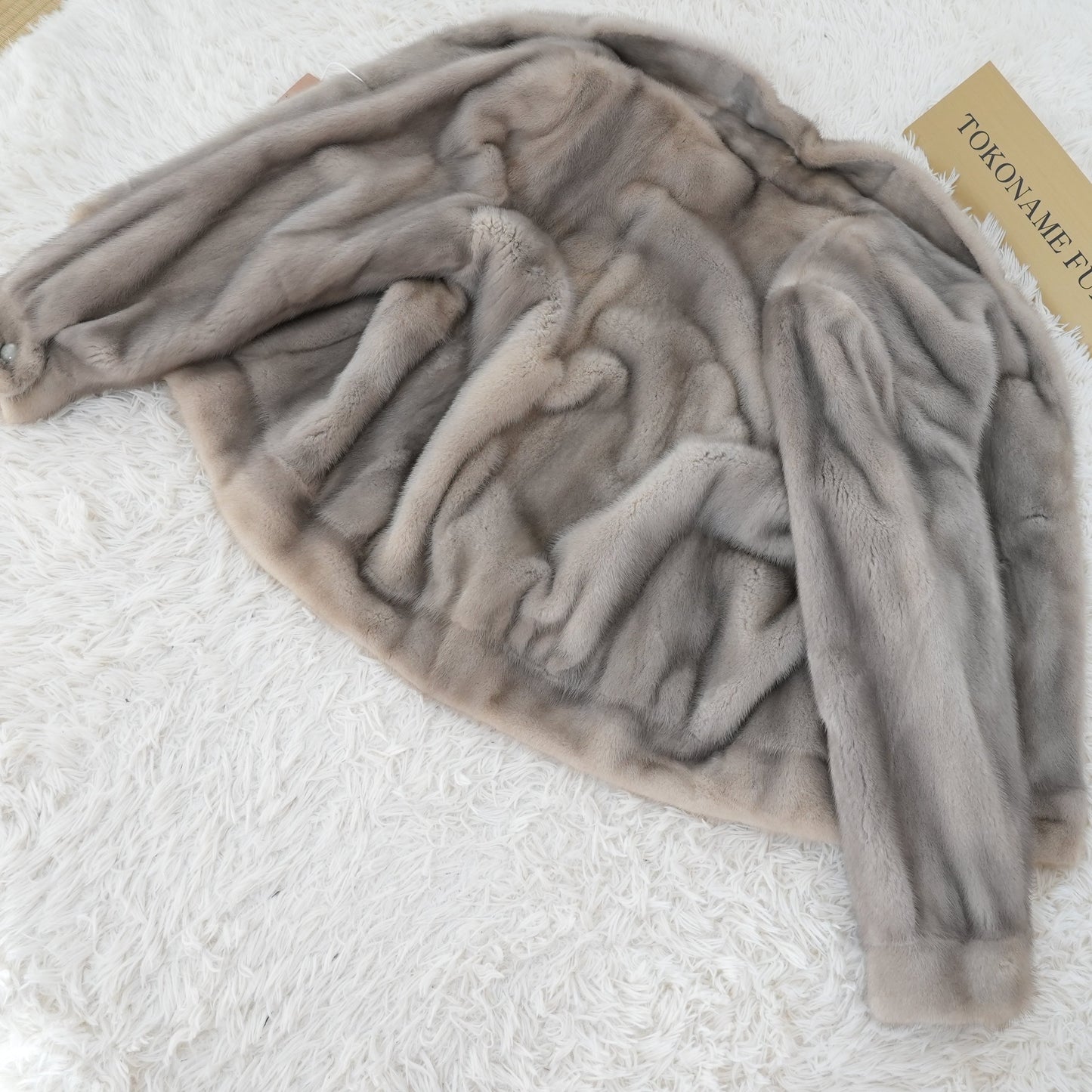 Men's Sapphire Mink Jacket - SAGA MINK Genuine Vintage Fur Japan