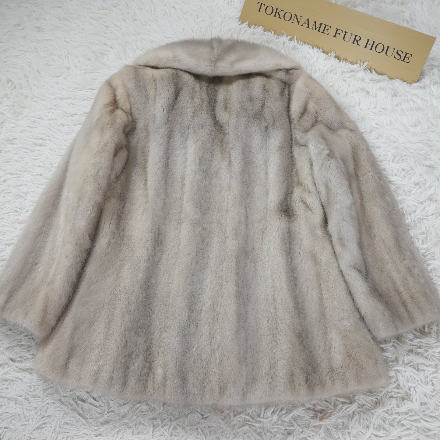 Sapphire Mink Jacket - Genuine Vintage Fur From Japan