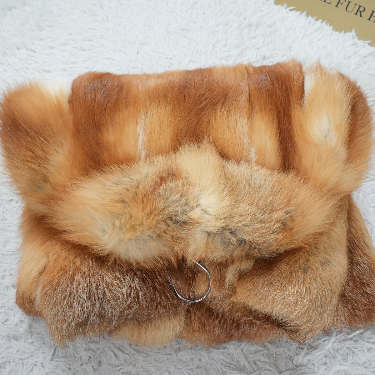 Red Fox Coat - Genuine Vintage Fur From Japan