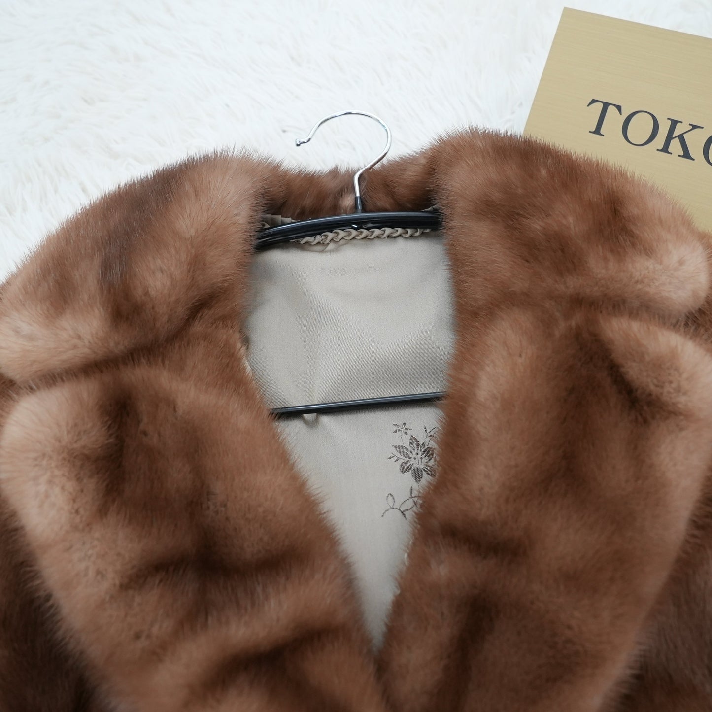 Demi Buff Mink Jacket - SAGA MINK Genuine Vintage Fur Japan