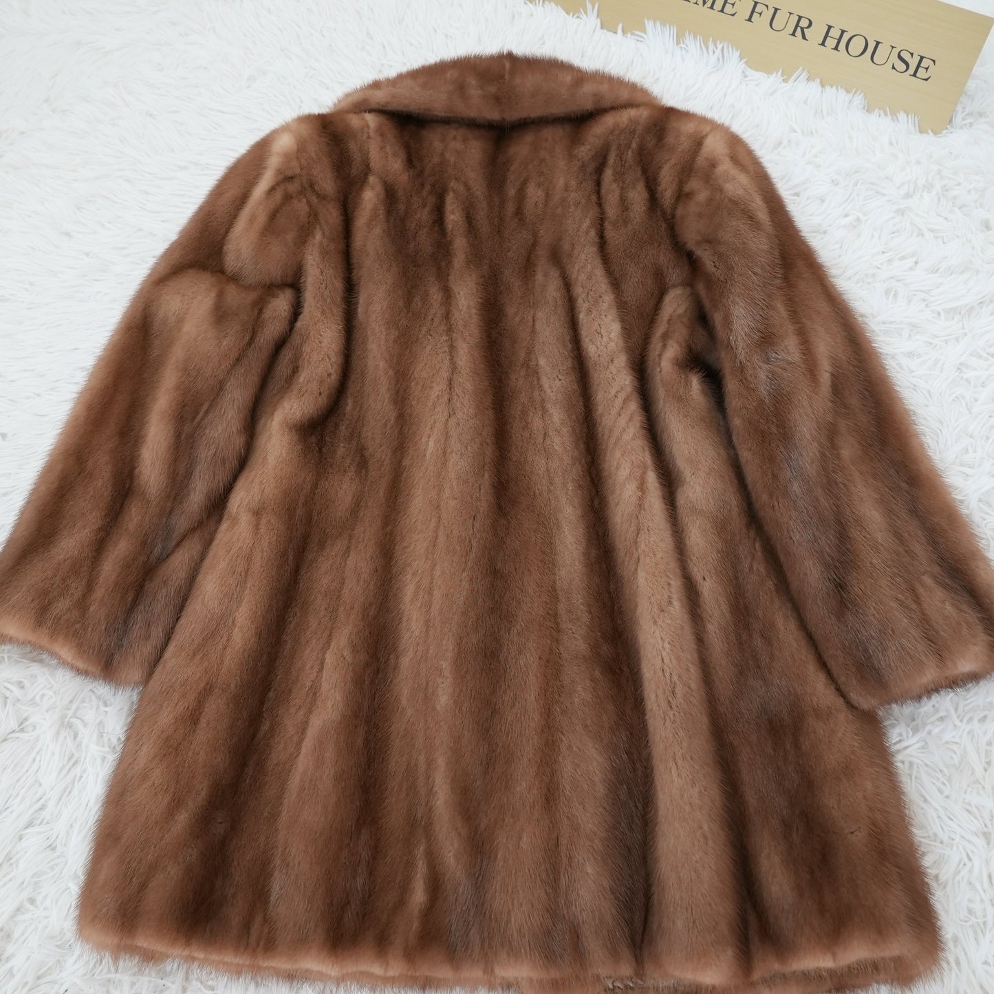 Demi Buff Mink Jacket - SAGA MINK Genuine Vintage Fur Japan