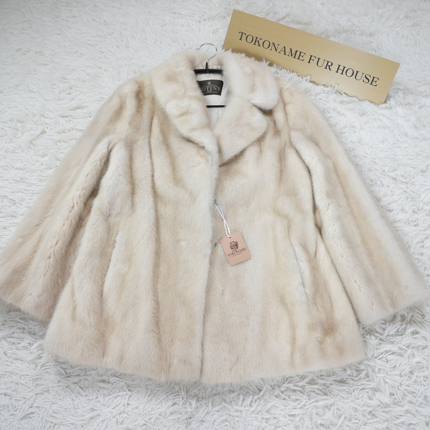 Pearl Mink Jacket ROTINY - Genuine Vintage Fur From Japan