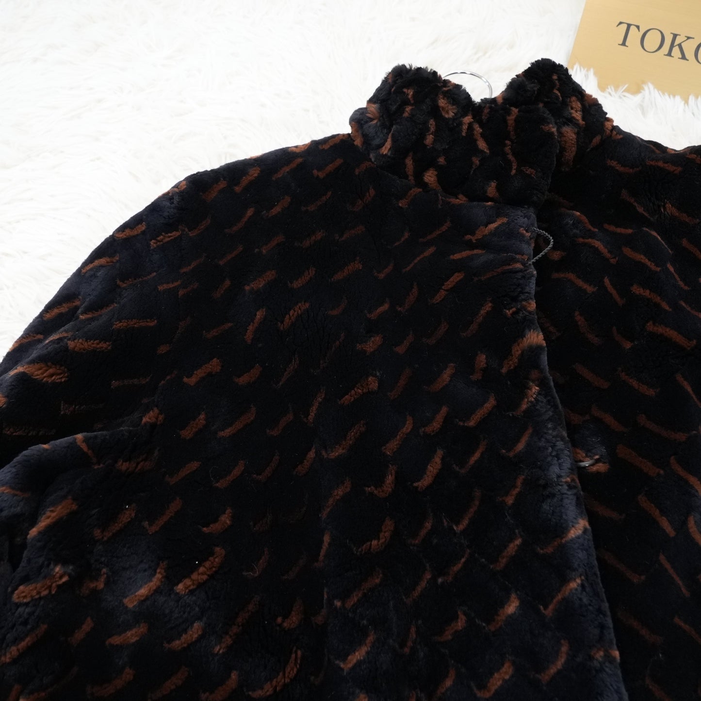 Nutria Design Fur Coat Zuki - Genuine Vintage Fur From Japan