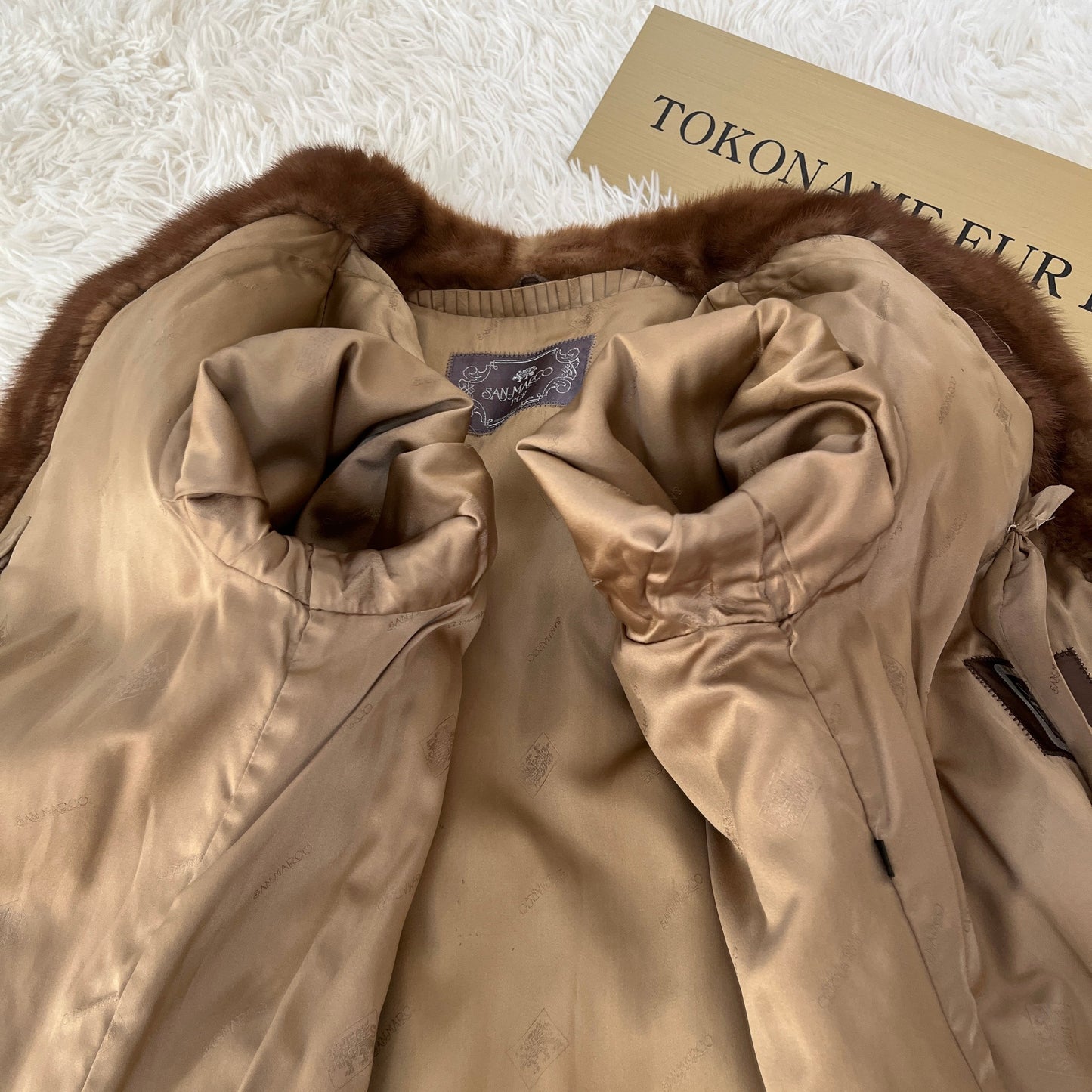 Demi Buff Mink Jacket Vintage Fur Japan