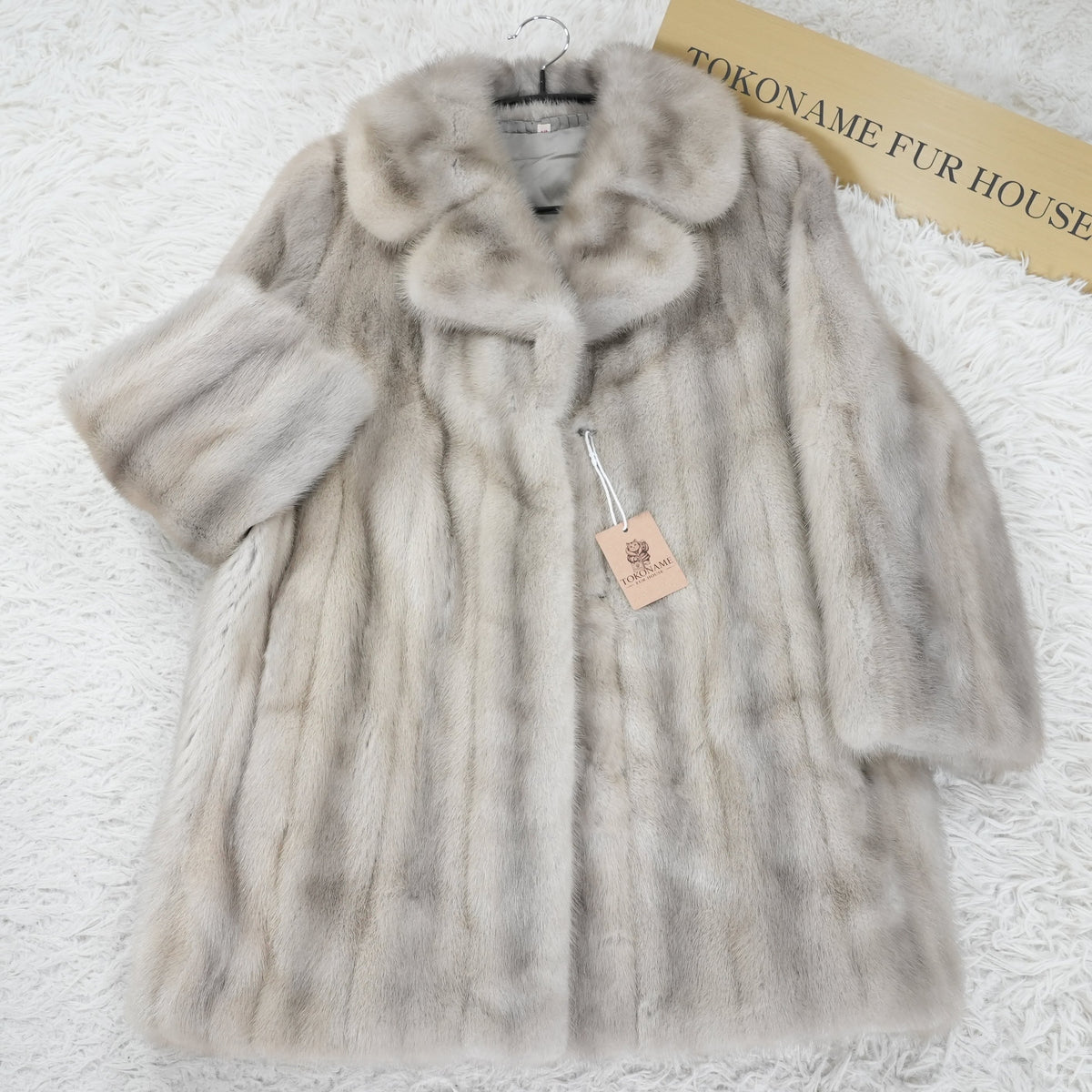 Sapphire Mink Fur Coat - Genuine Vintage Fur From Japan