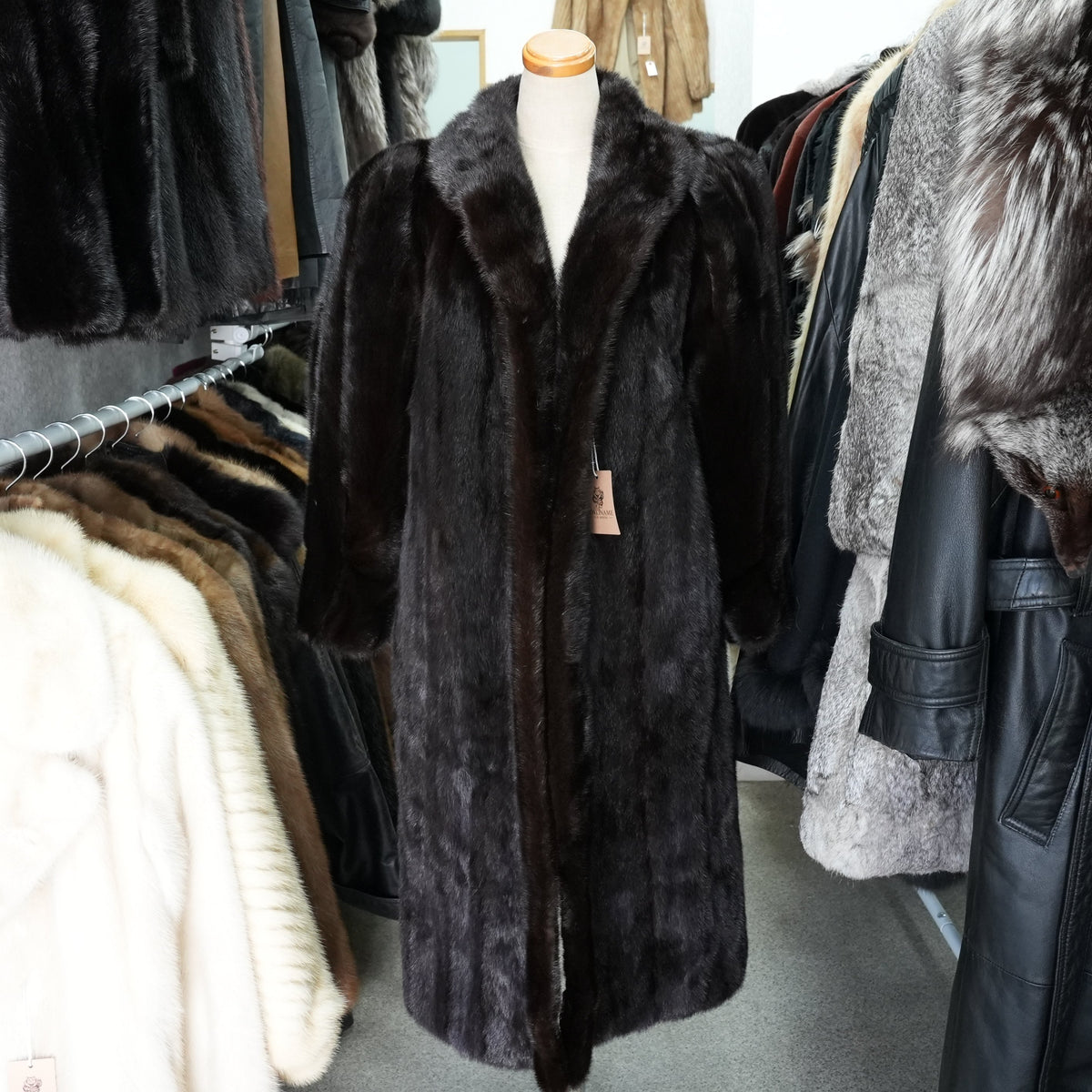 SAGA MINK Long Coat- Genuine Vintage Fur From Japan