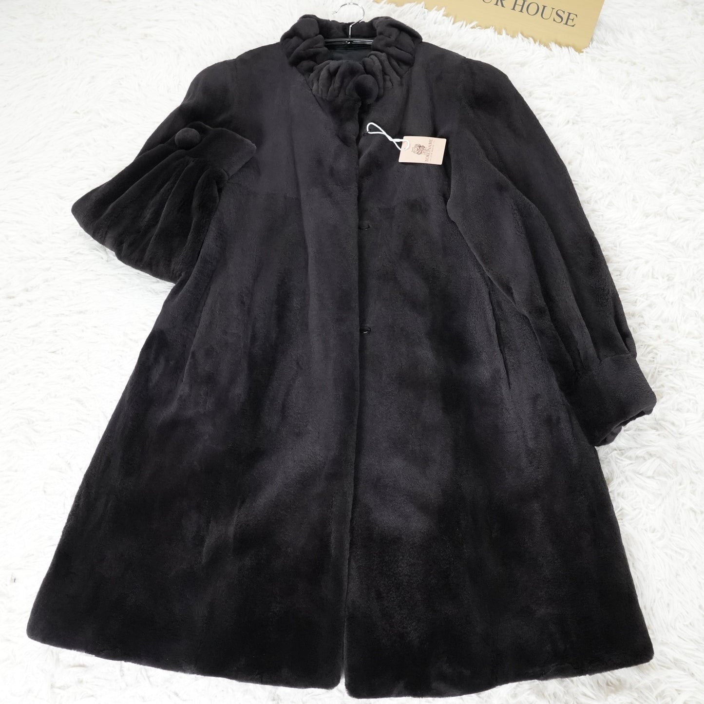 Shaved Mink Long Coat SAGA MINK - Genuine Vintage Fur From Japan