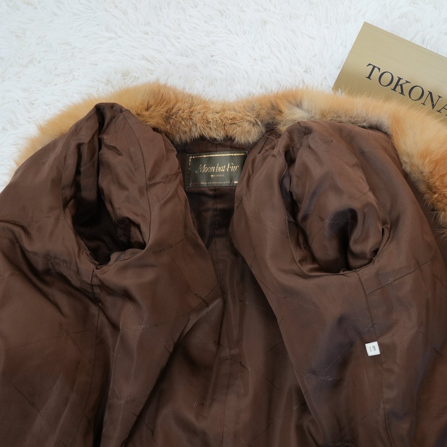Red Fox Coat Genuine Vintage Fur Japan