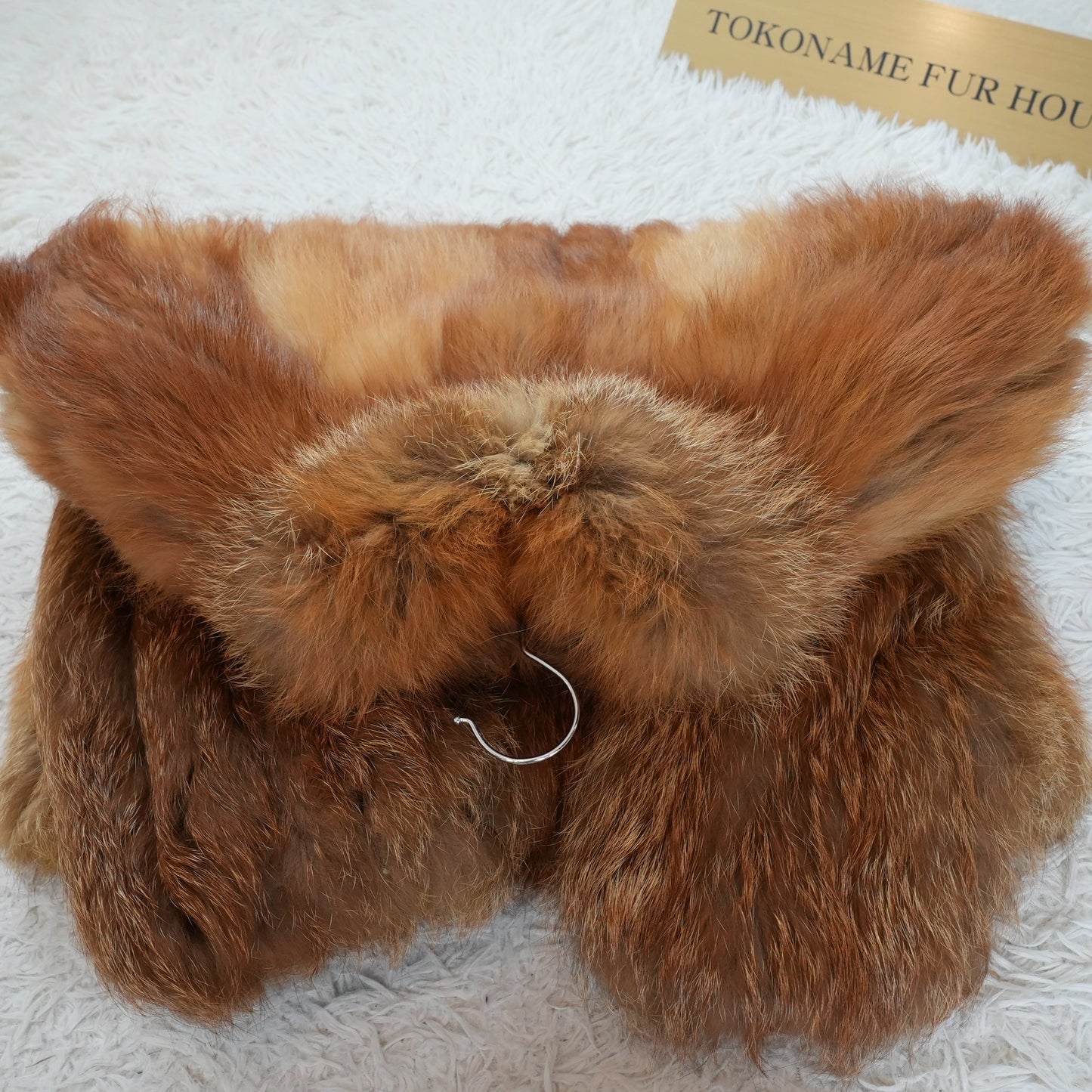 Red Fox Fur Coat - Genuine Vintage Fur From Japan
