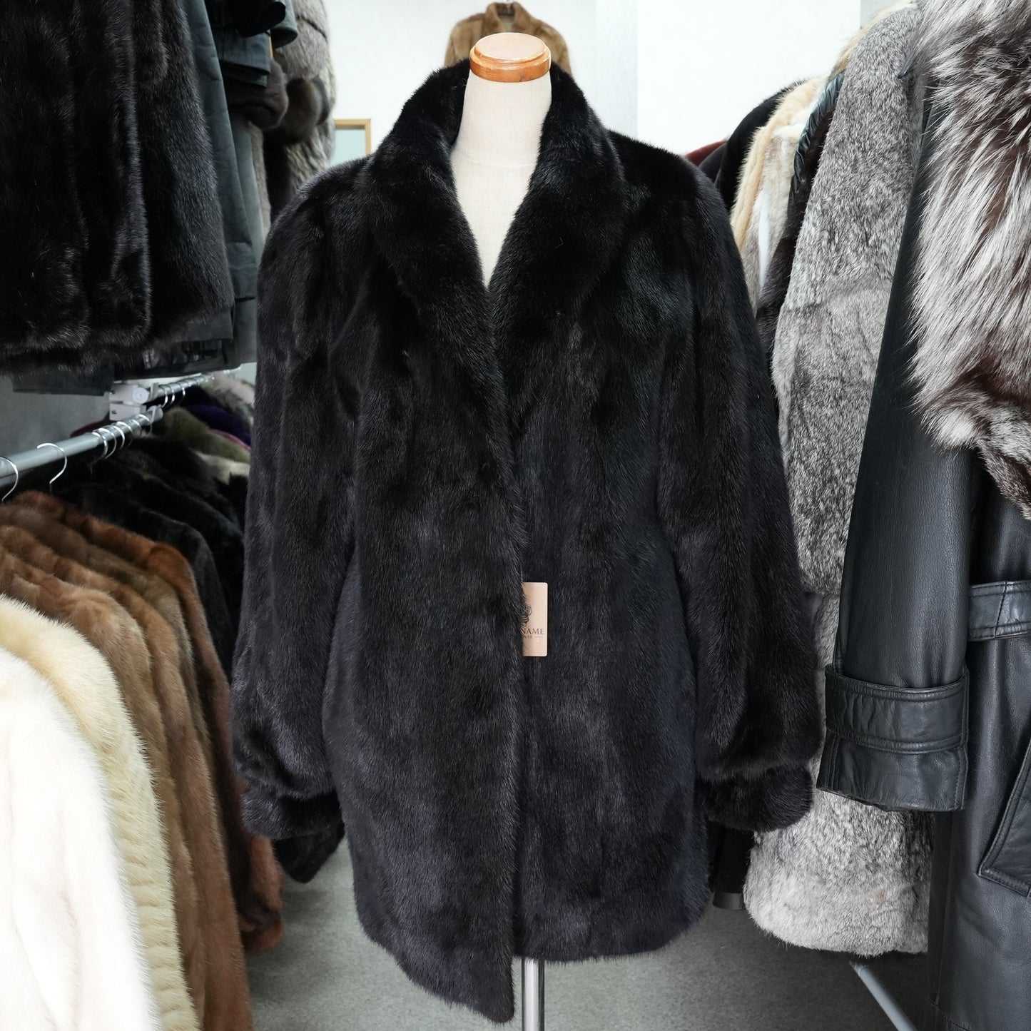 SAGA MINK Fur Coat - Genuine Vintage Fur From Japan