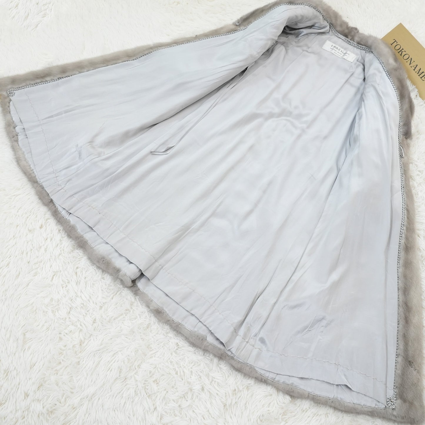 Sapphire Mink Long Coat - EMBA Genuine Vintage Fur Japan