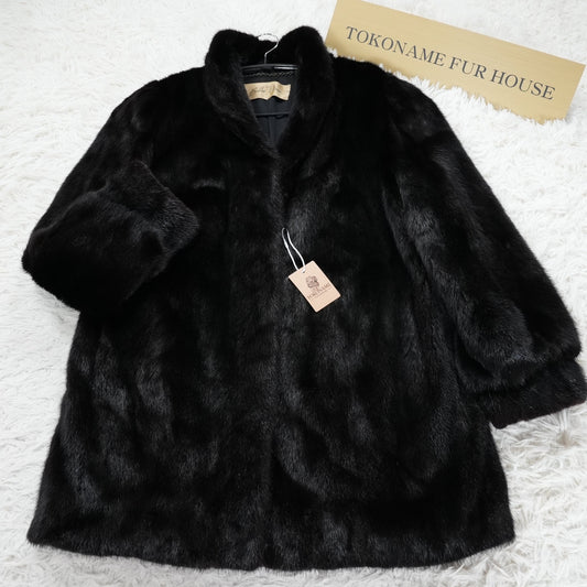 SAGA MINK Fur Coat - Genuine Vintage Fur From Japan