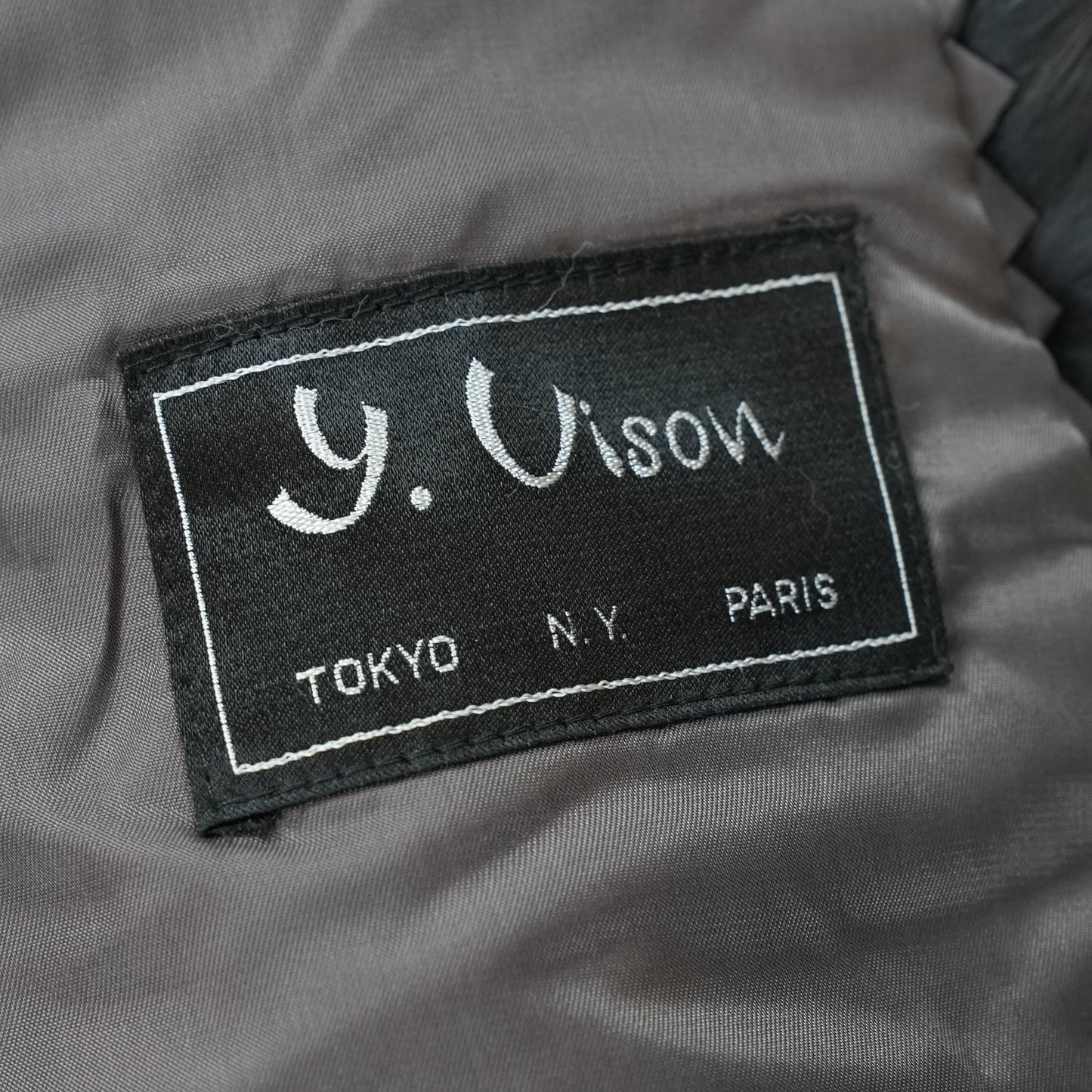 Gray Dyed Fox Fur Coat SAGA FOX - Genuine Vintage Fur From Japan