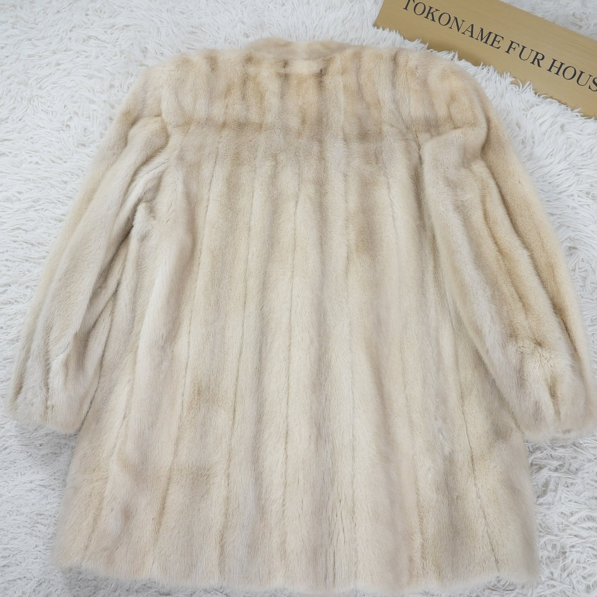 Azurene Mink Fur Coat EMBA - Genuine Vintage Fur From Japan