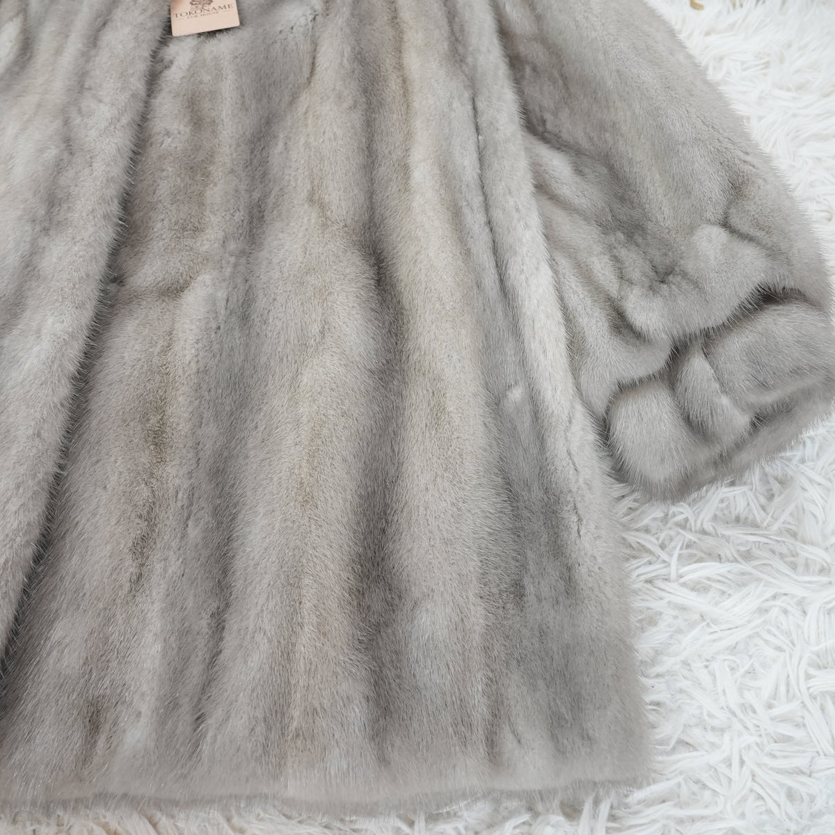 Sapphire Mink Fur Coat - Genuine Vintage Fur From Japan