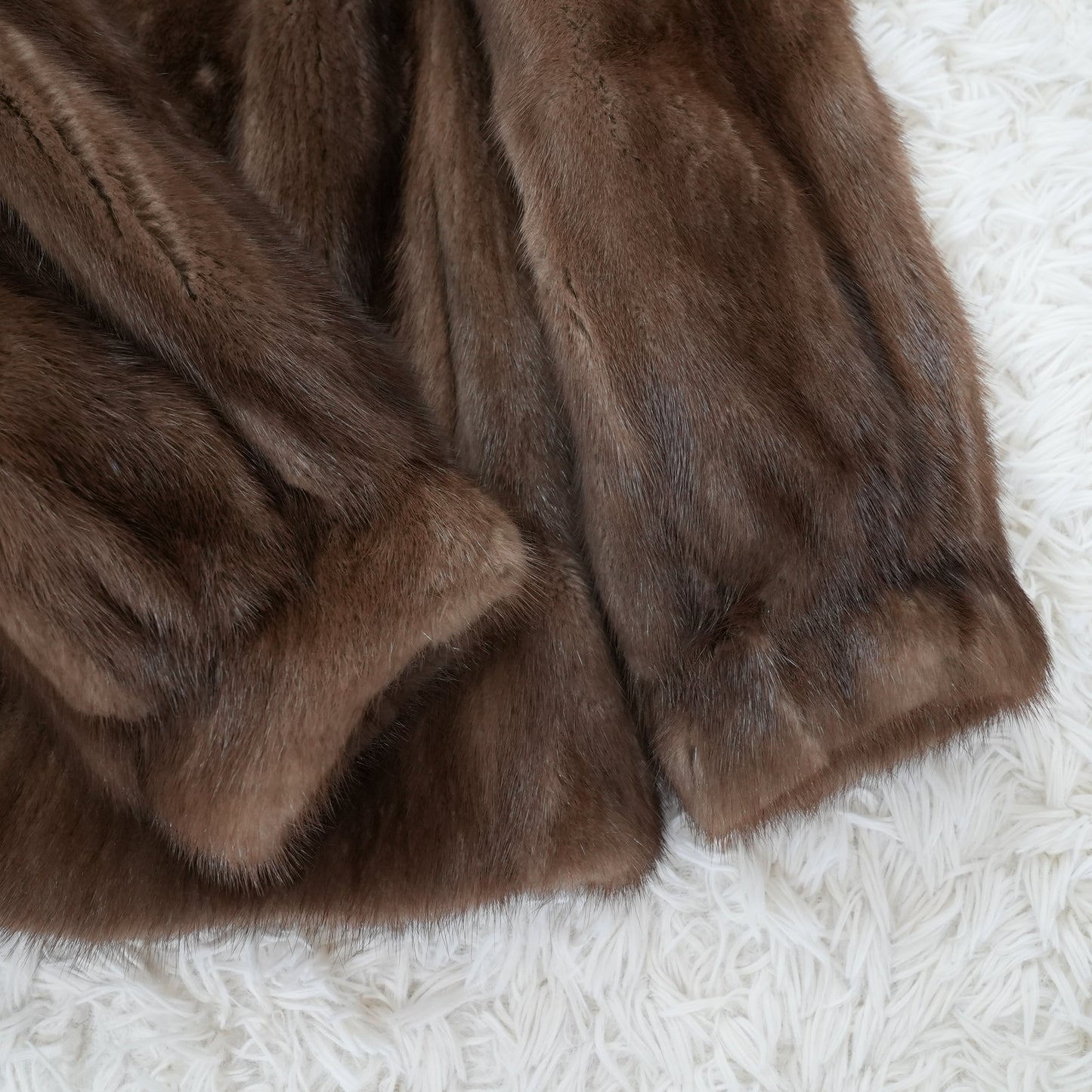 Mario Valentino Pastel Mink Fur Jacket
