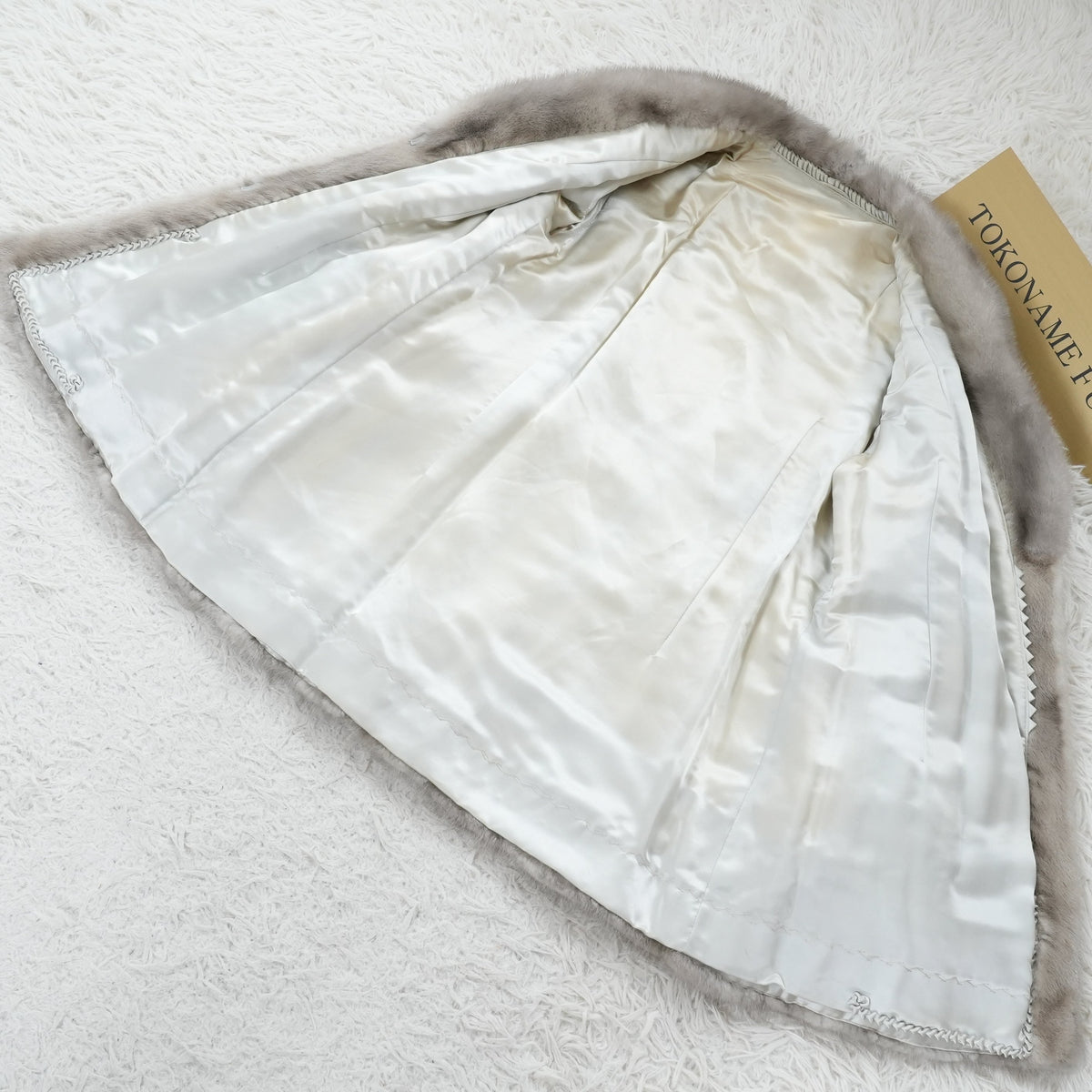 Sapphire Mink Fur Coat - Genuine Vintage Fur From Japan