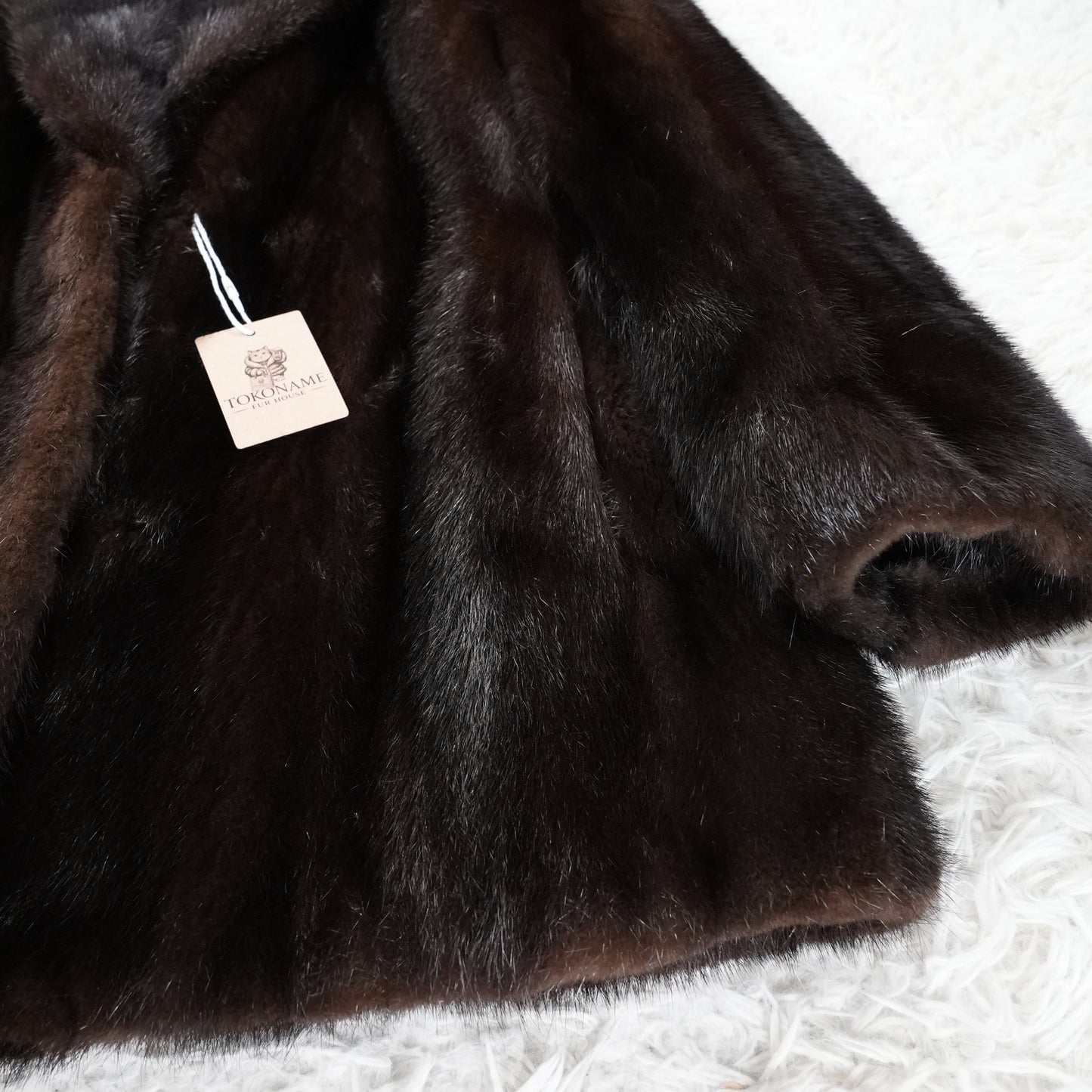 Dark Mink Jacket - Genuine Vintage Fur From Japan